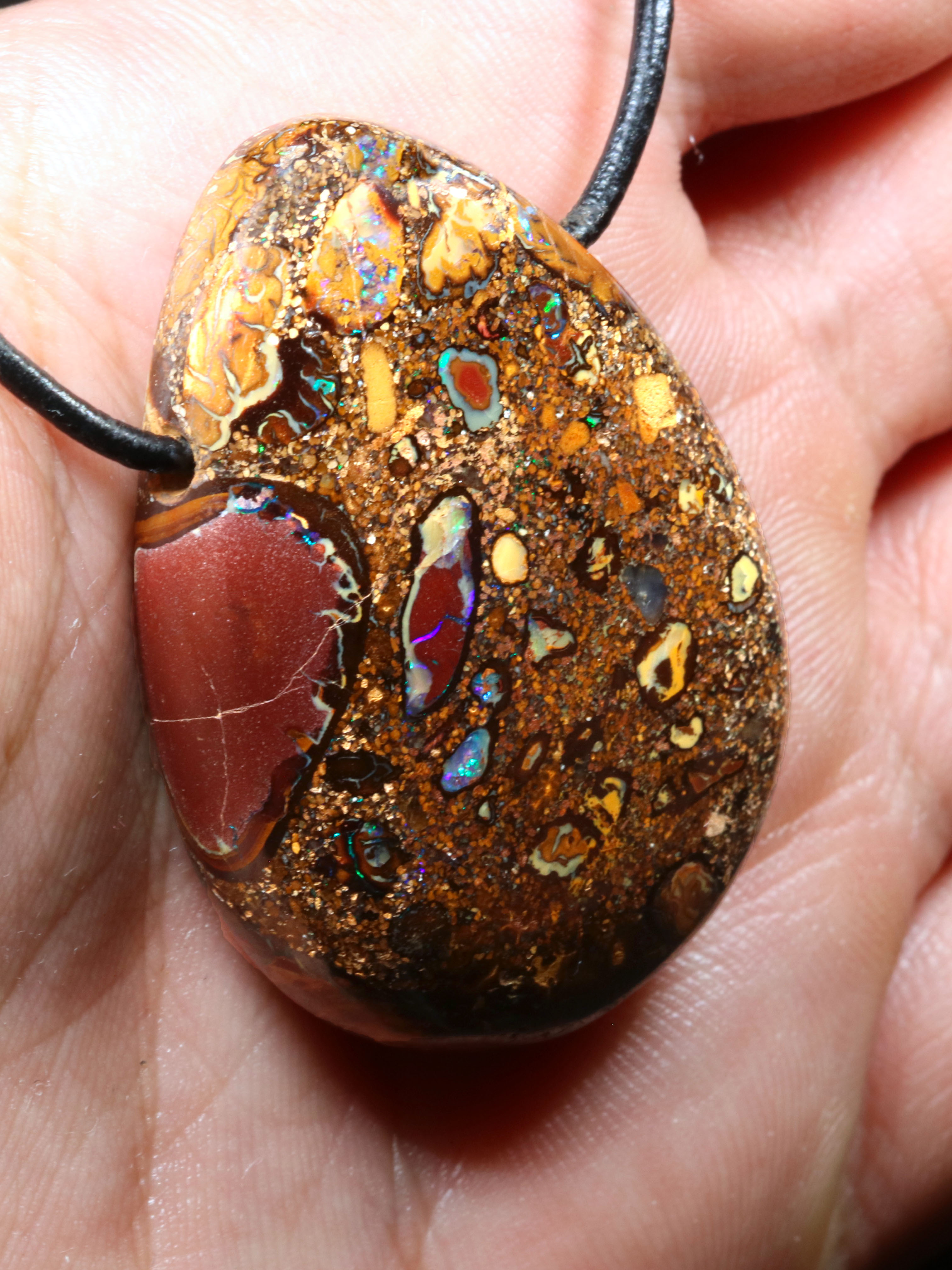 Boulder Opal Anhänger 