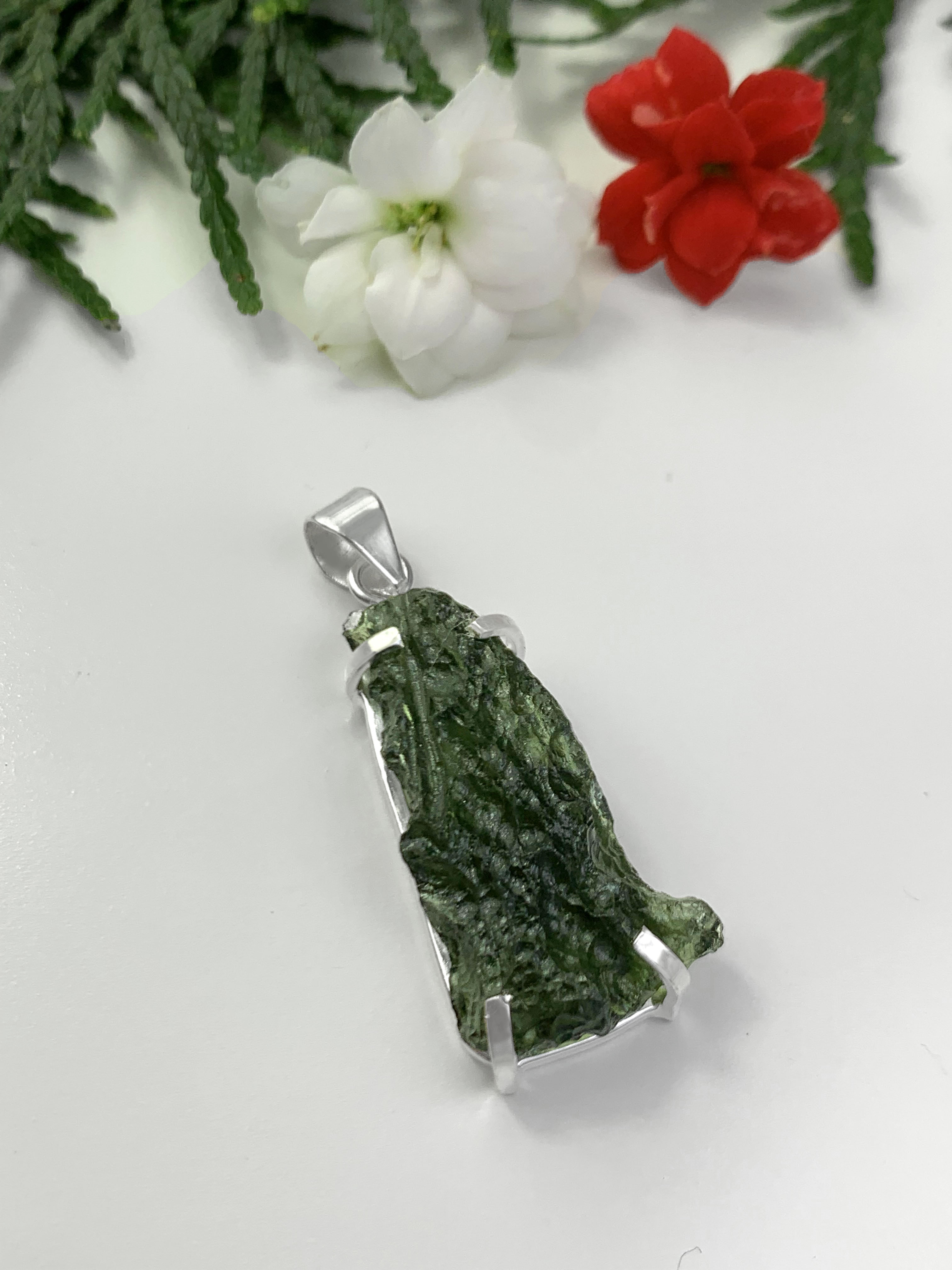 Moldavite Pendant