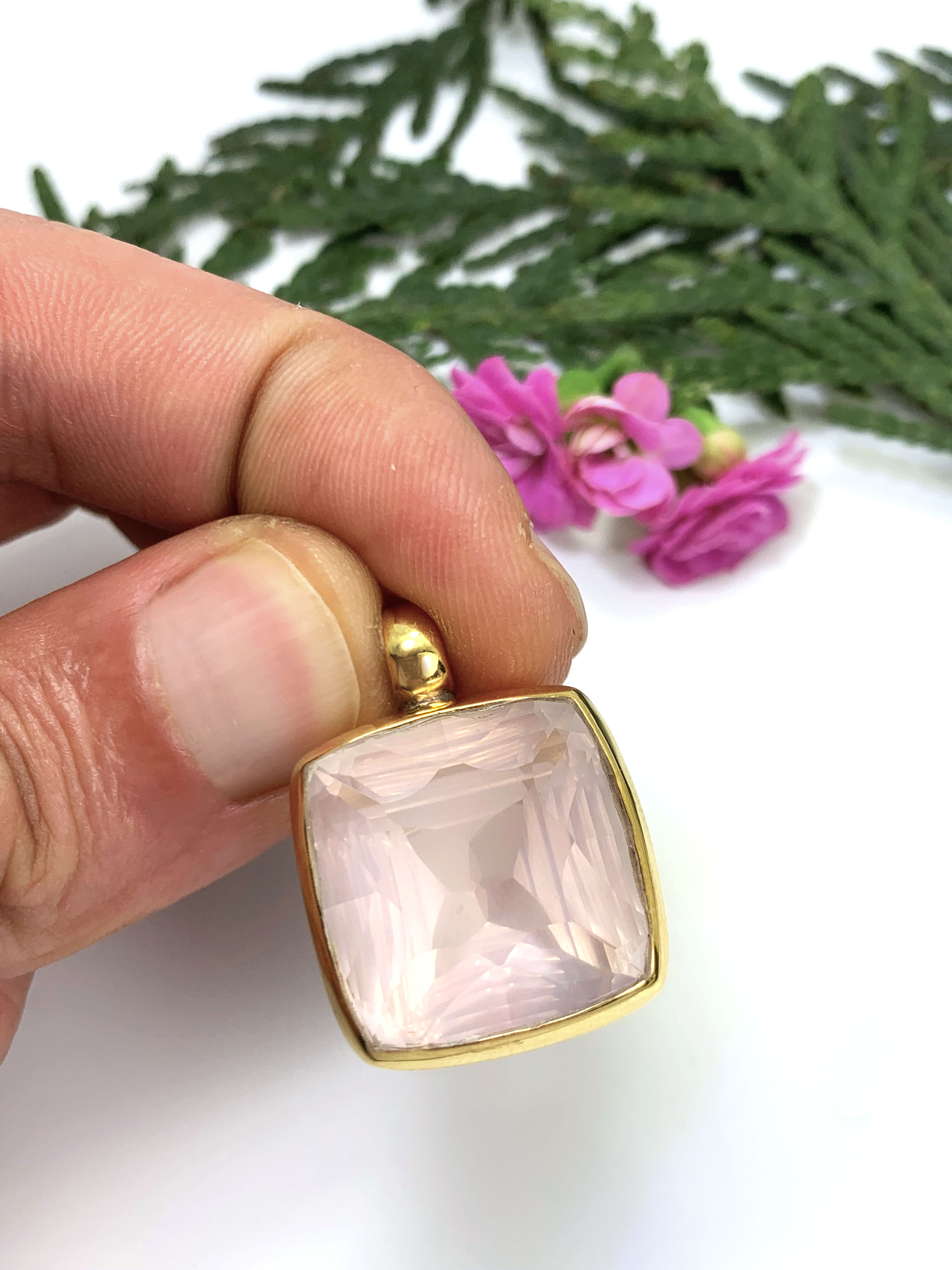 Rose Quartz Pendant 