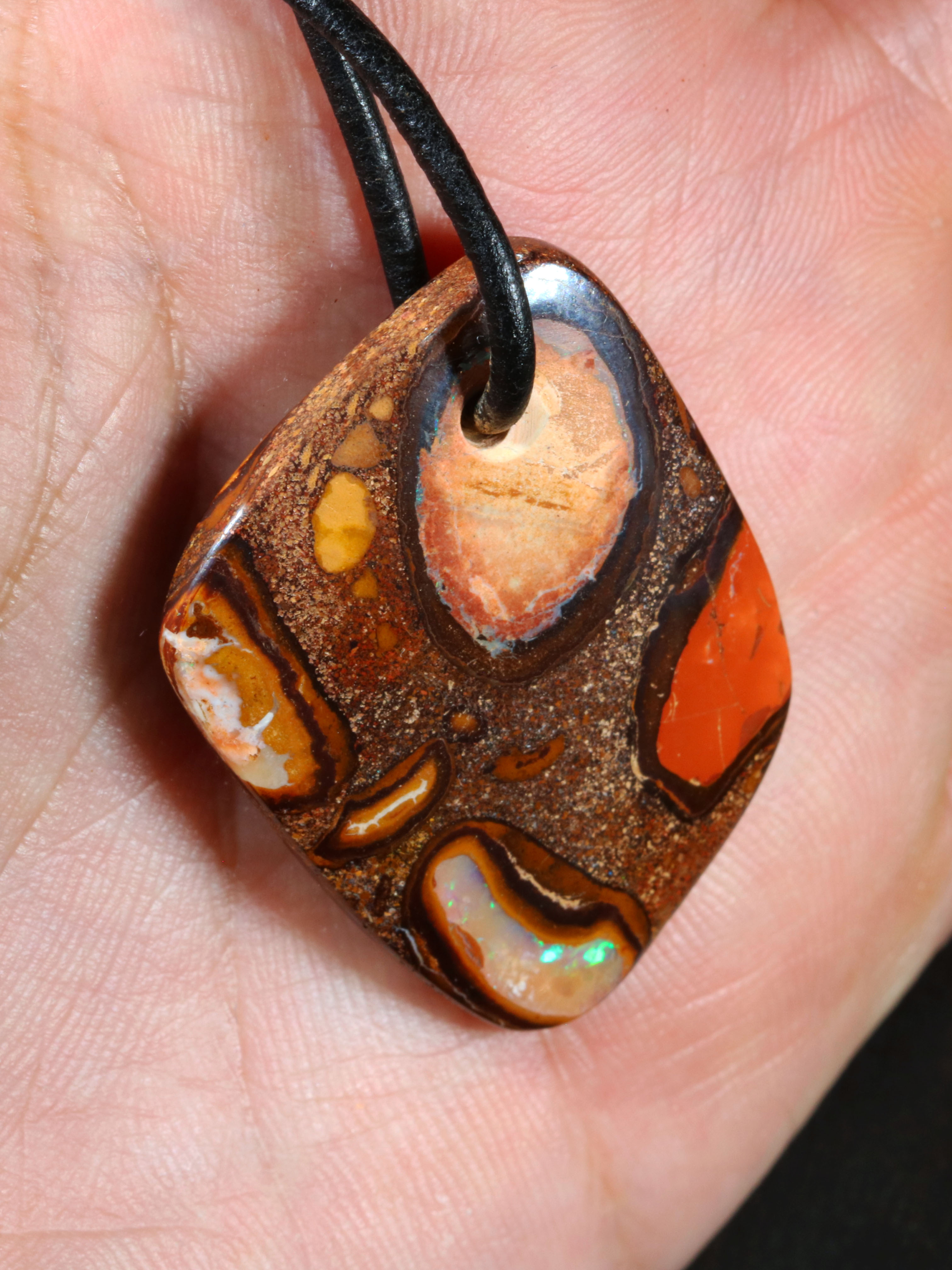 Boulder Opal Anhänger 
