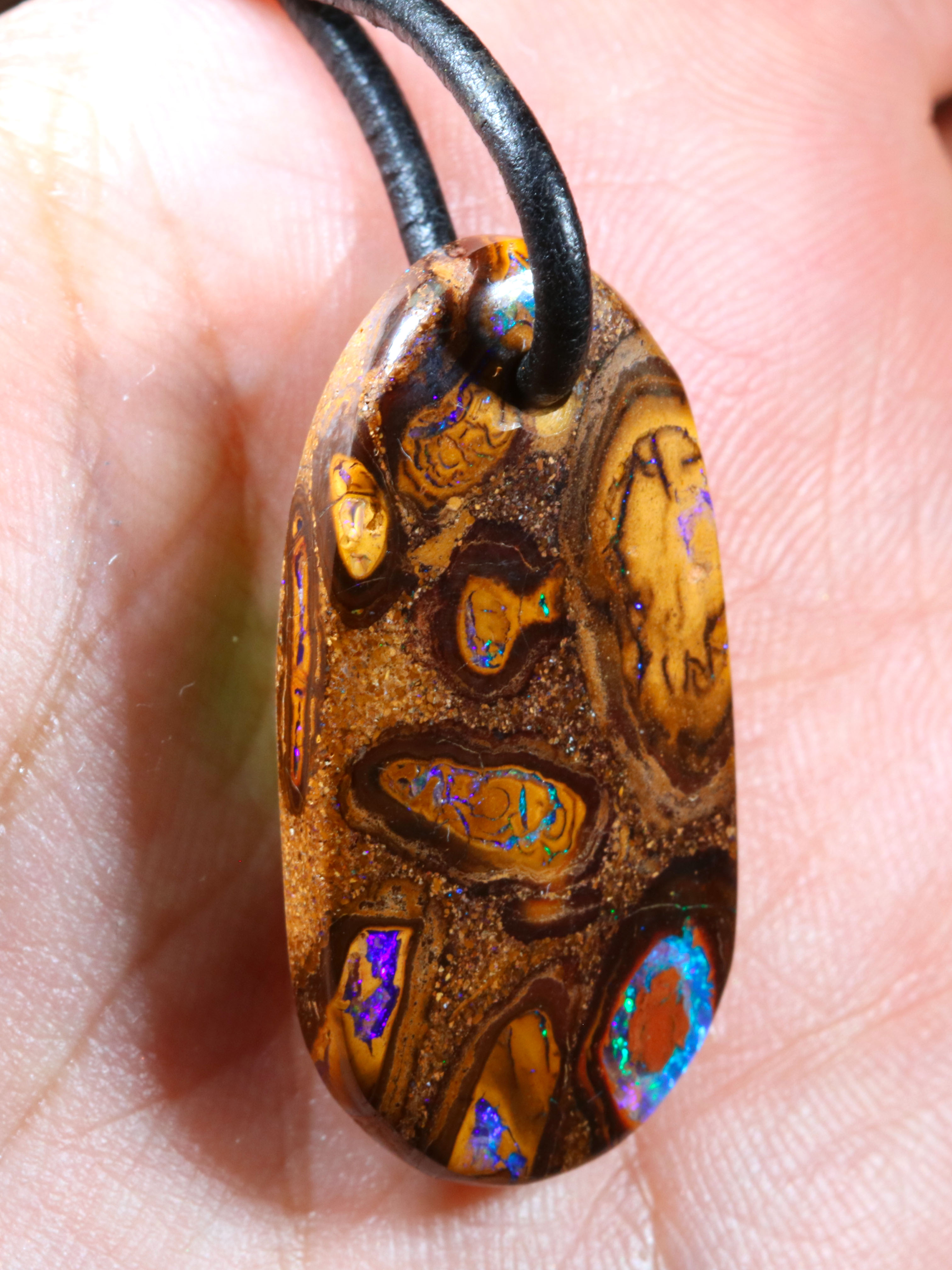 Boulder Opal Anhänger 
