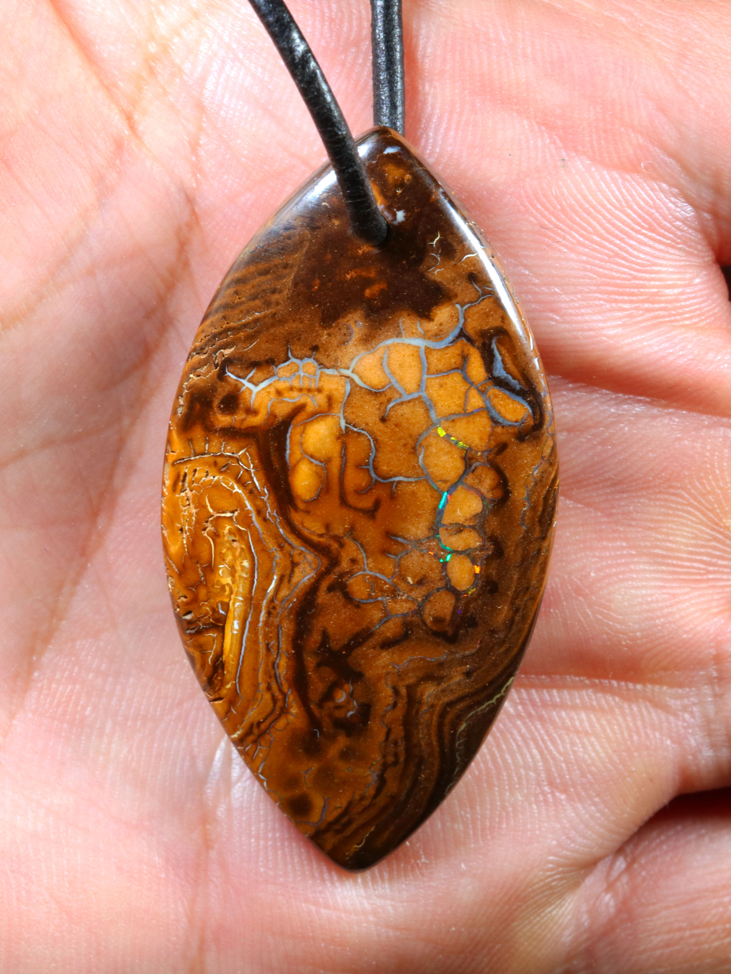 Boulder Opal Anhänger 
