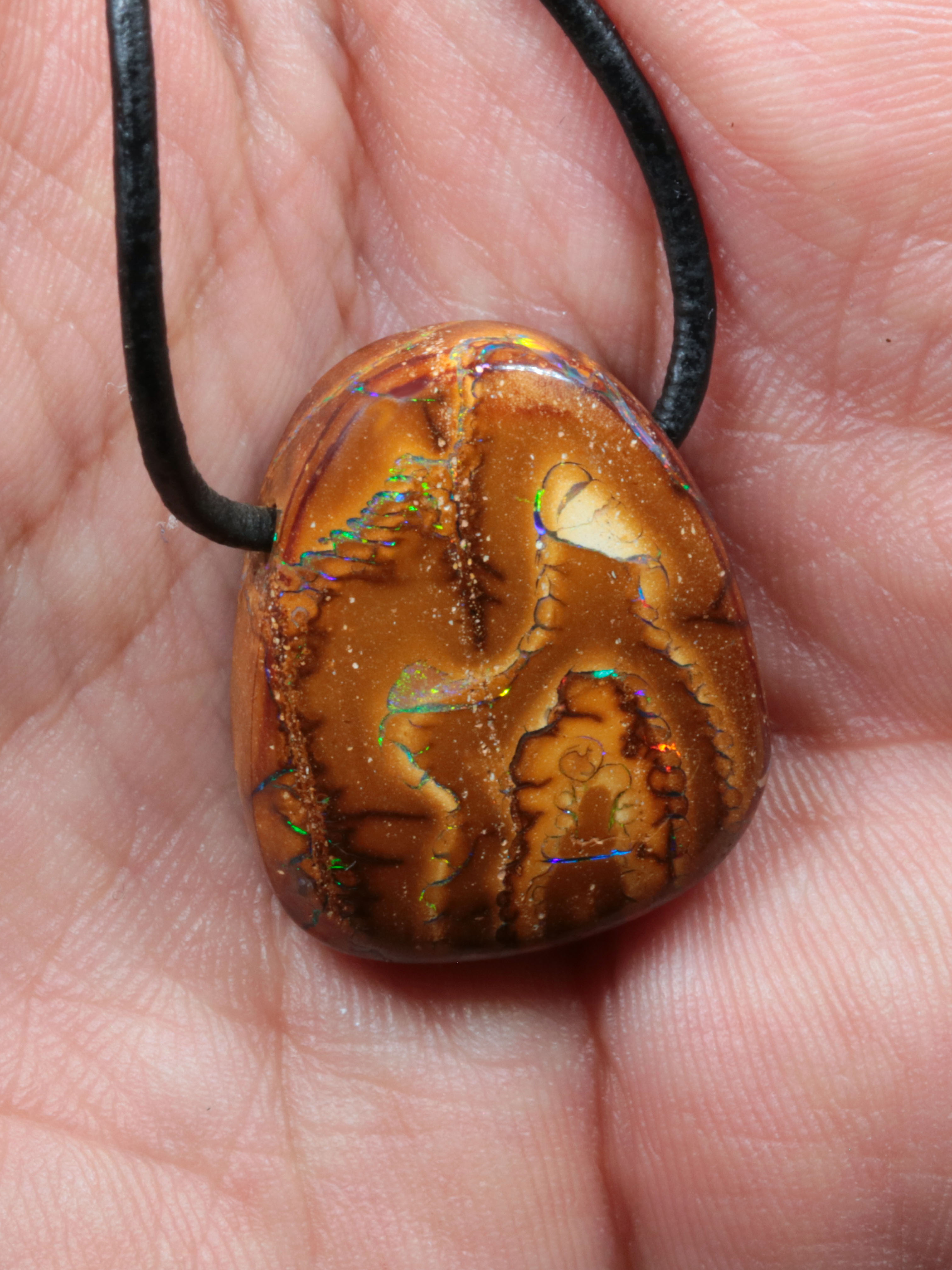 Boulder Opal Pendant