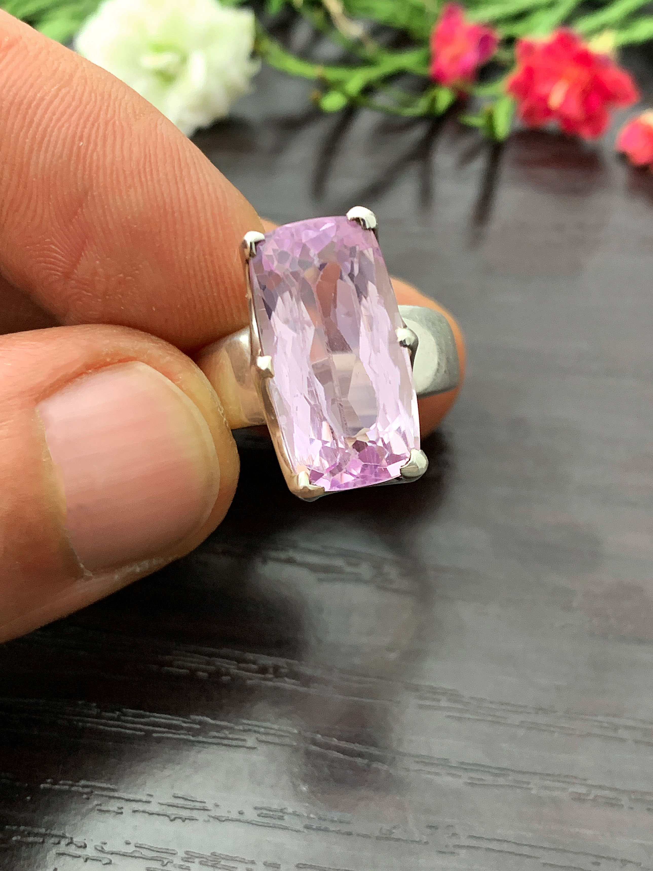 kunzit-ring-kunzite-ring-r01791-2 Kunzit Ring - TOP - 58