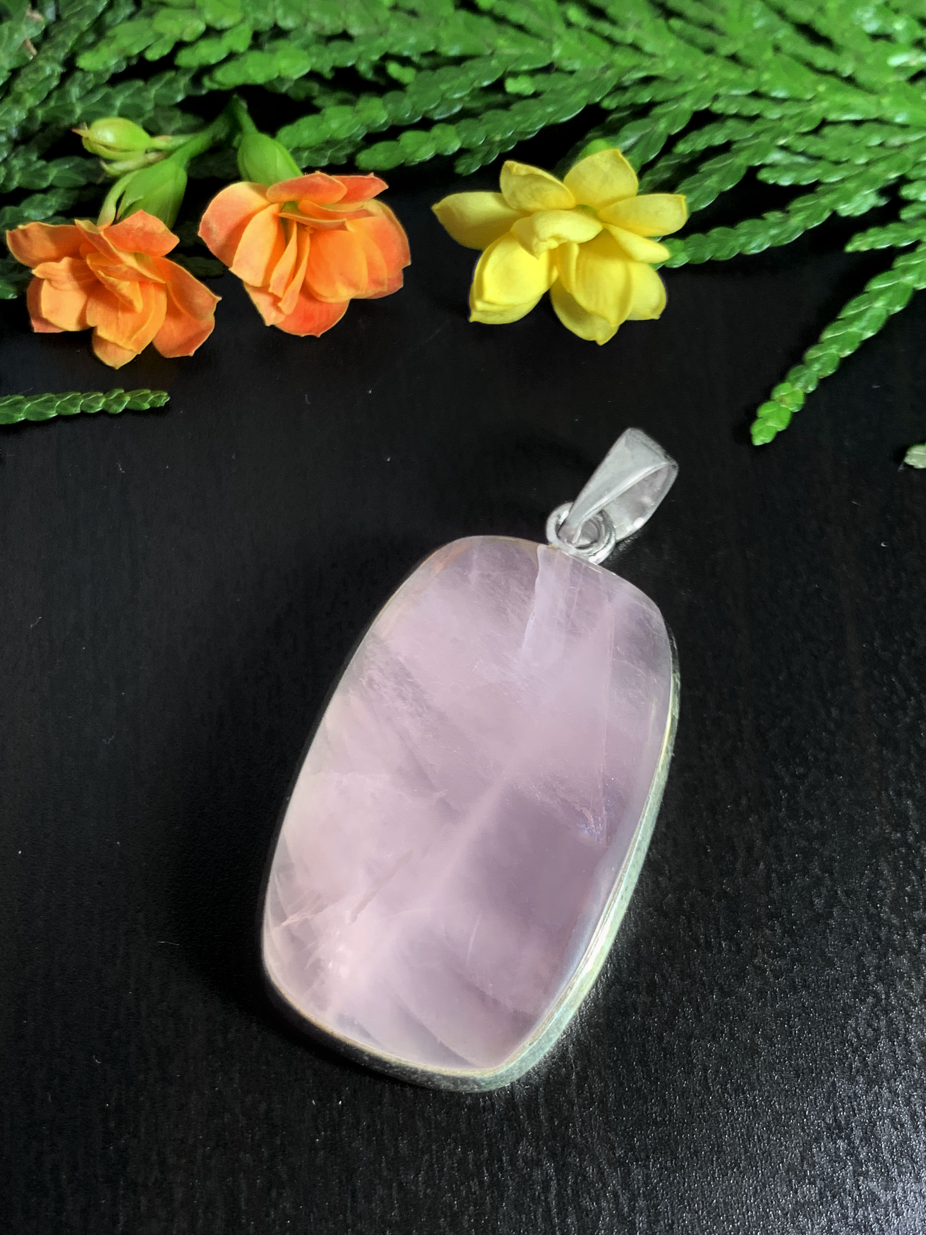 Rosenquarz Anhänger