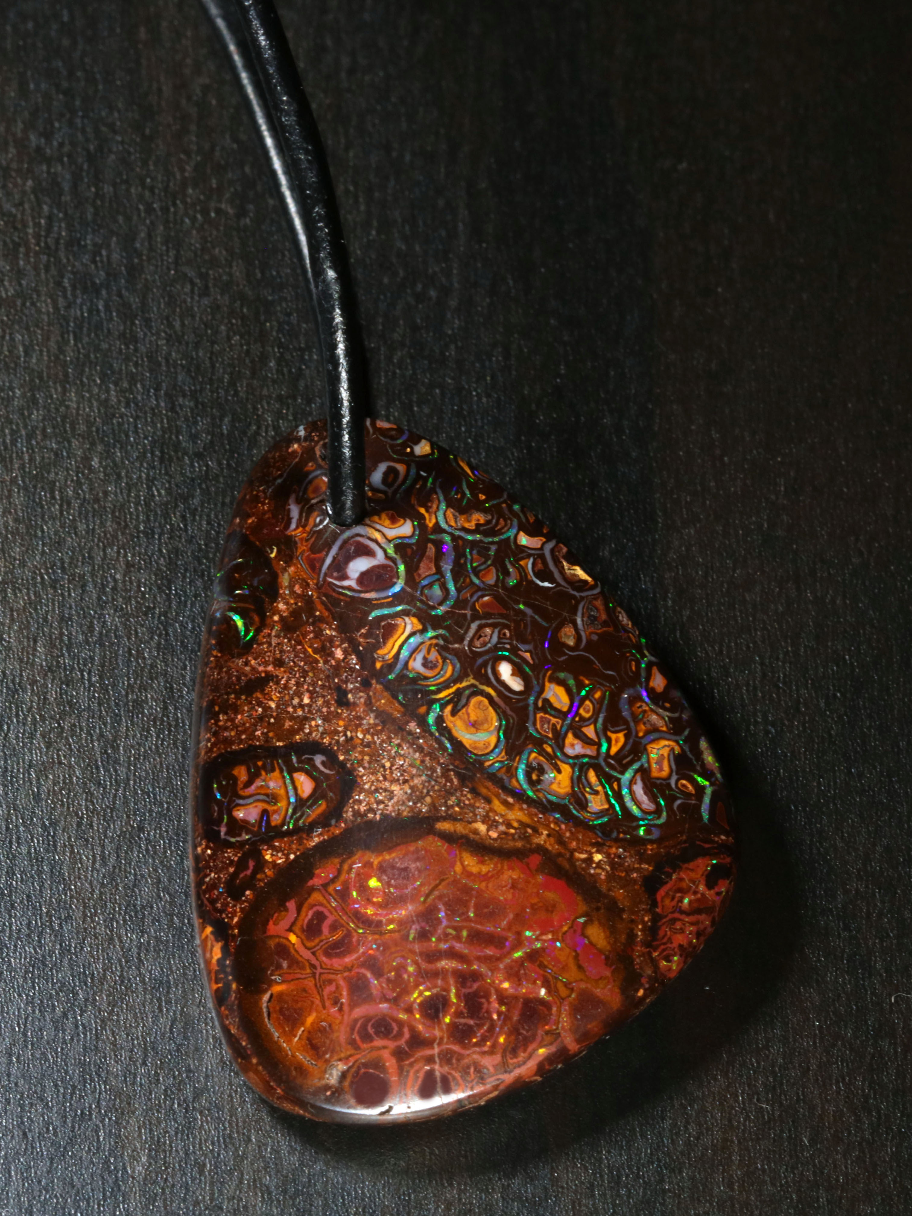 Boulder Opal Anhänger 