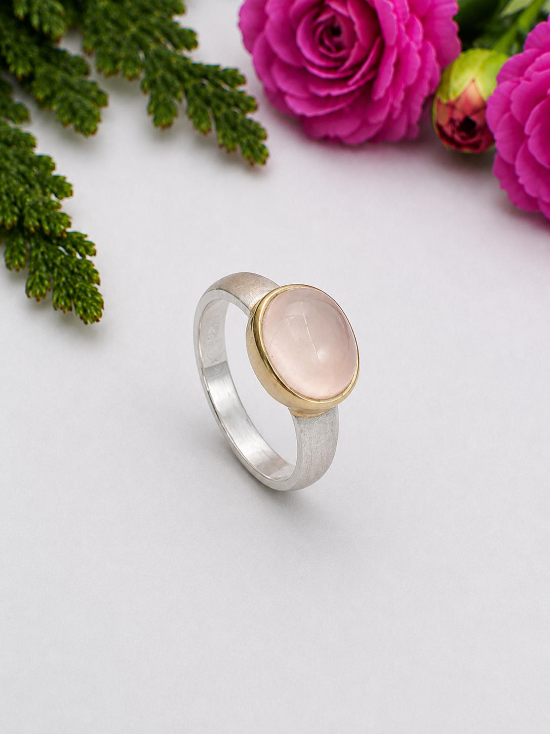 Rose Quartz Ring
