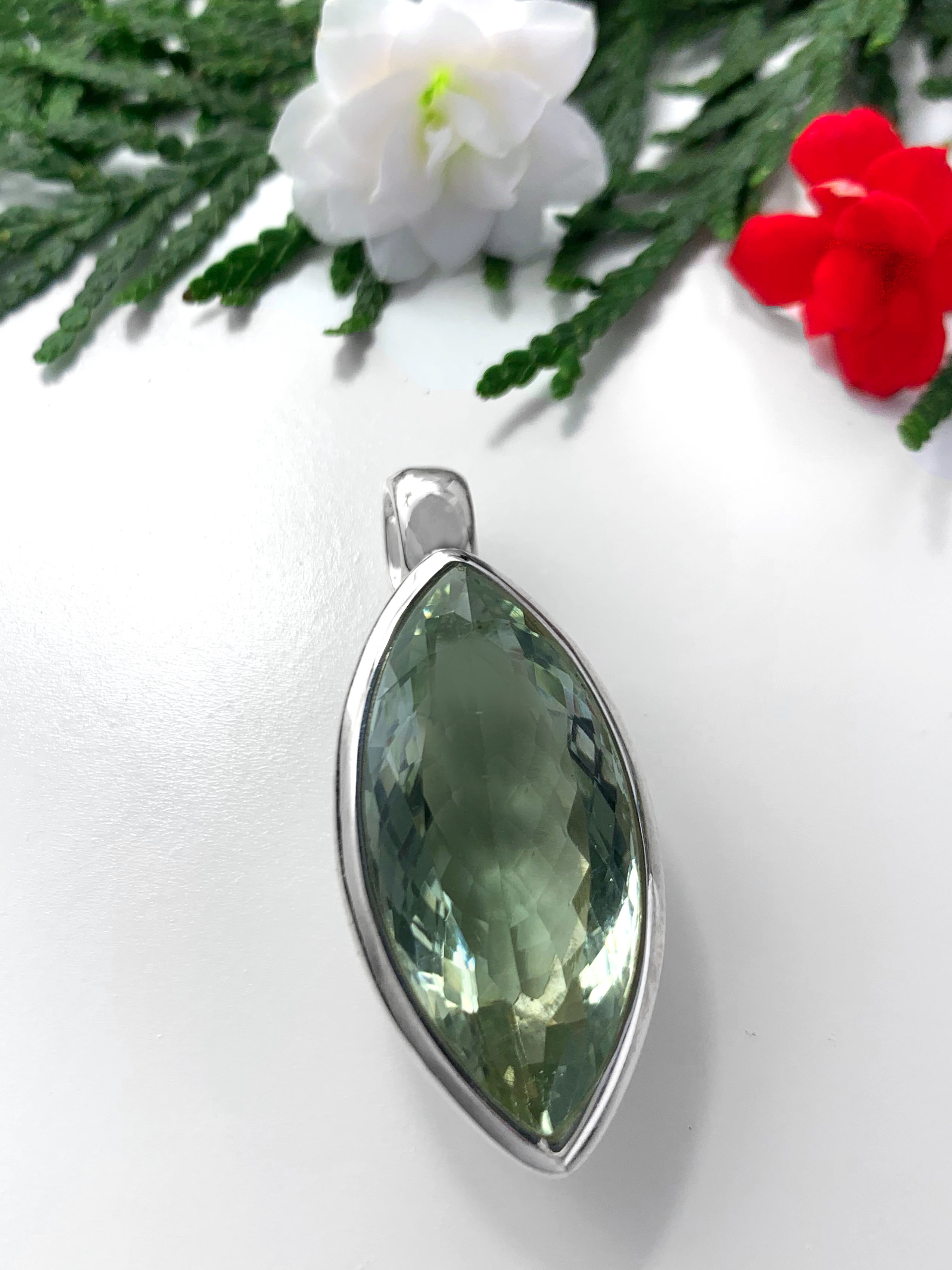 Prasiolith Anhänger