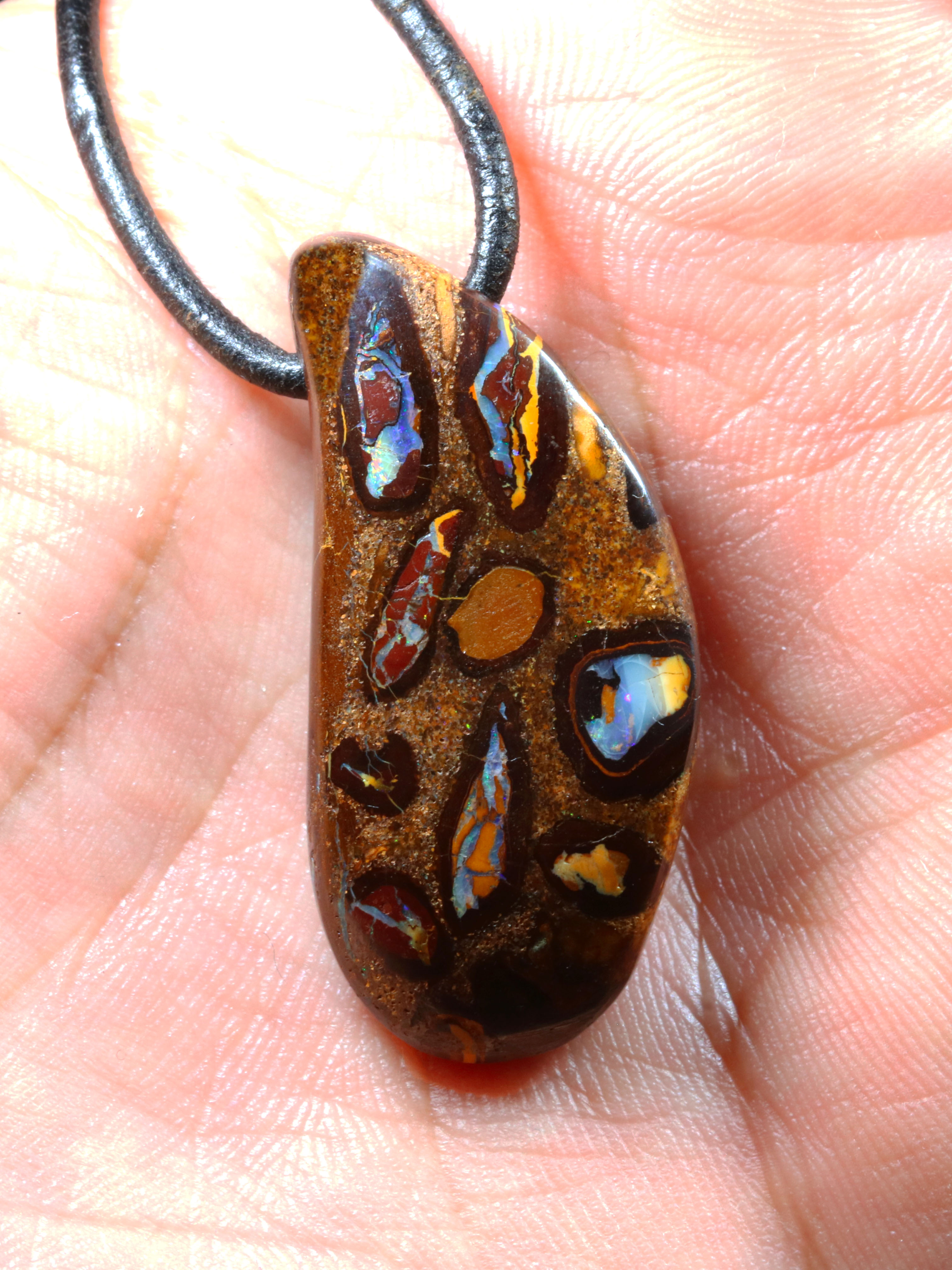 Boulder Opal Anhänger 