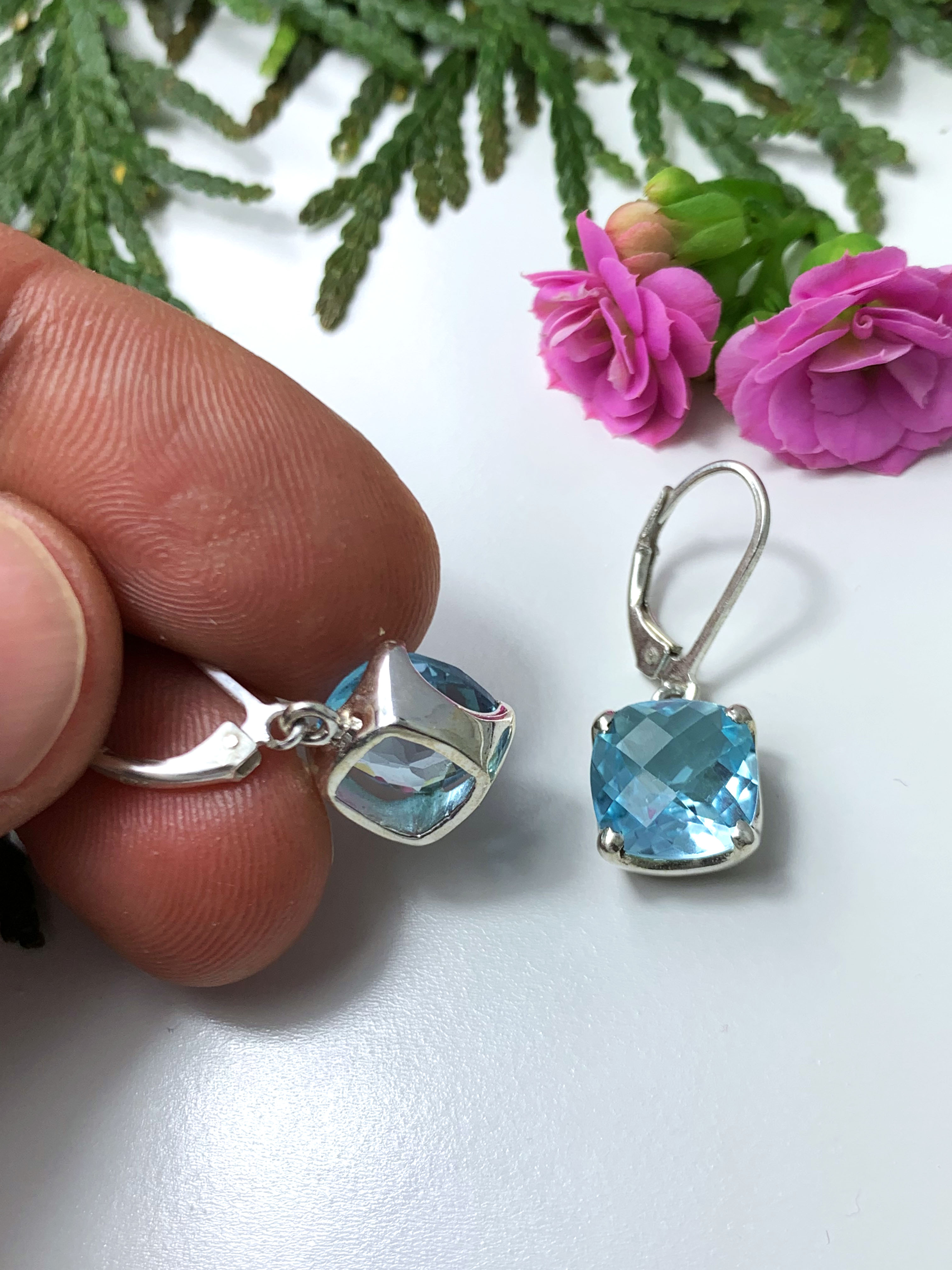 blautopas-ohrhaenger-blue-topaz-earrings-ohr00867-3 Blautopas Ohrhänger