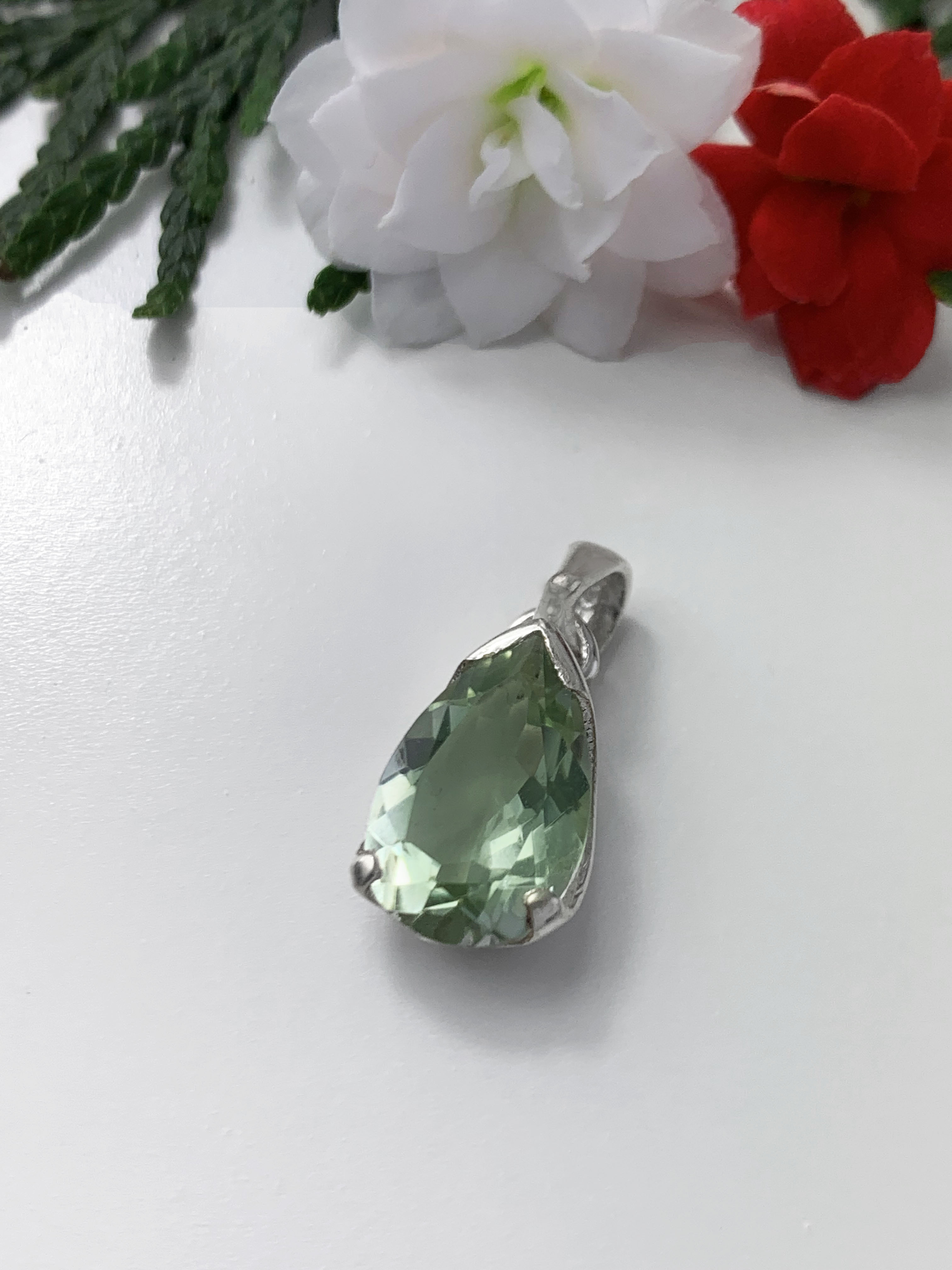Prasiolith Anhänger