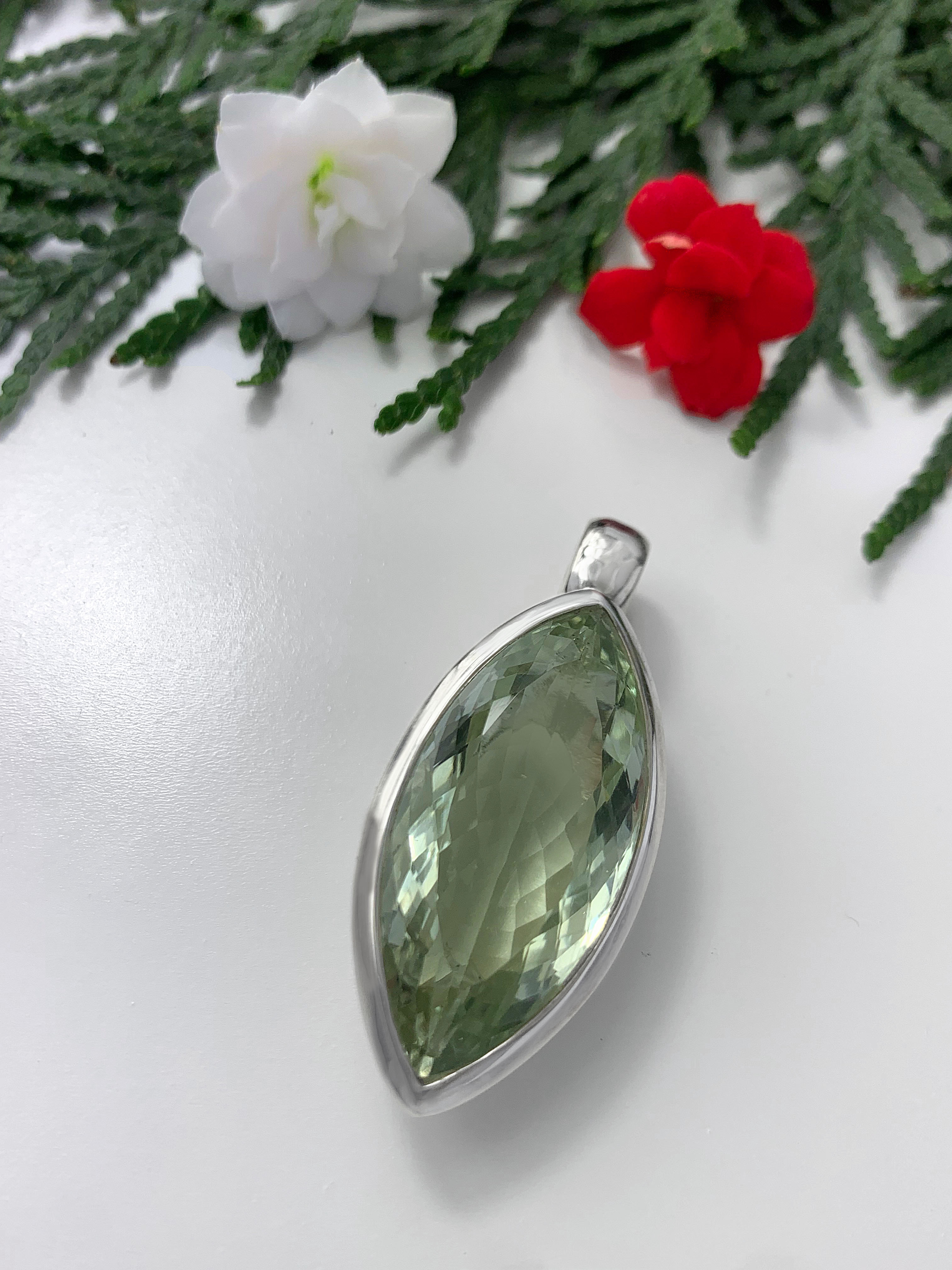 Prasiolith Anhänger