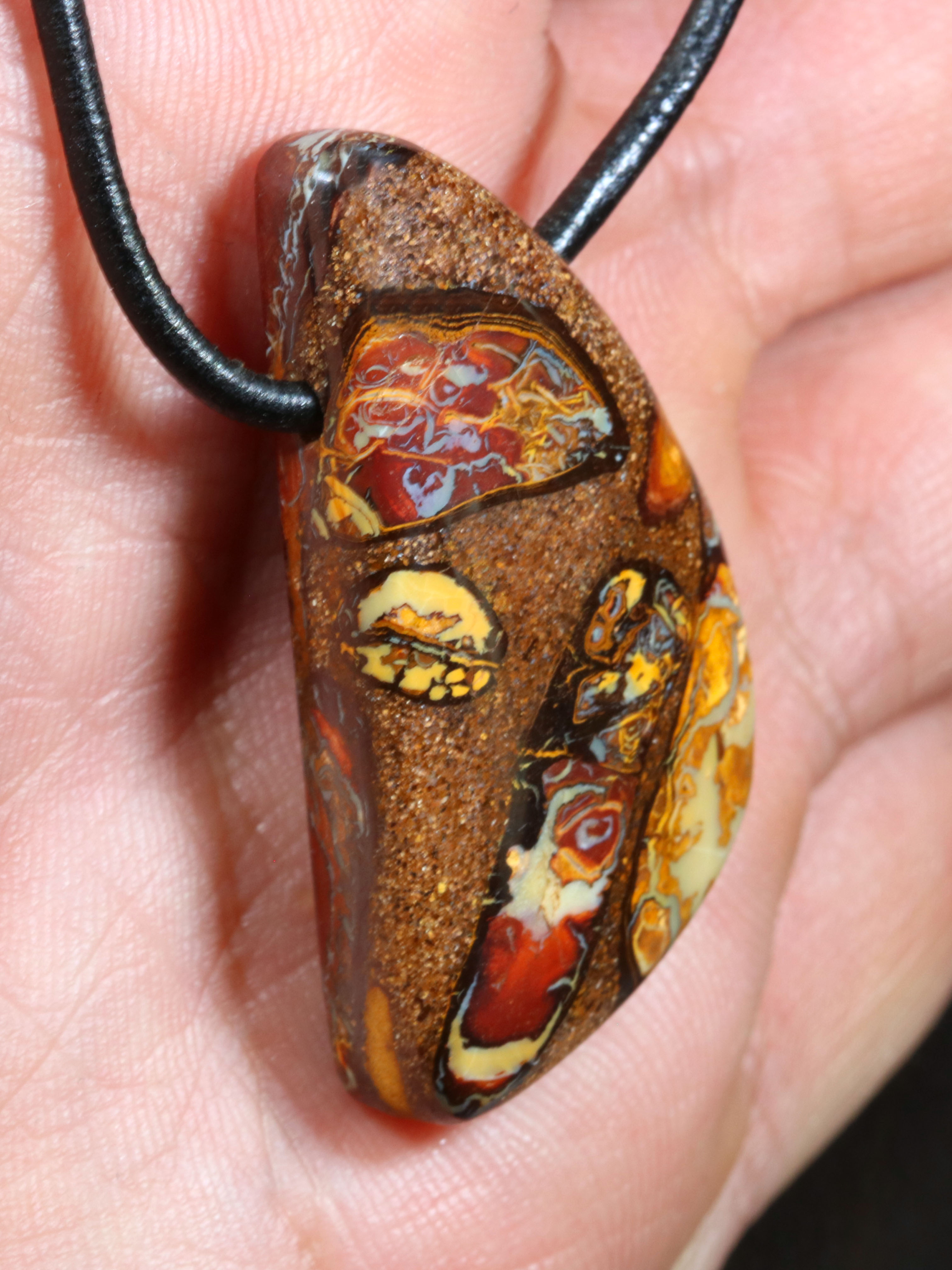 Boulder Opal Anhänger 