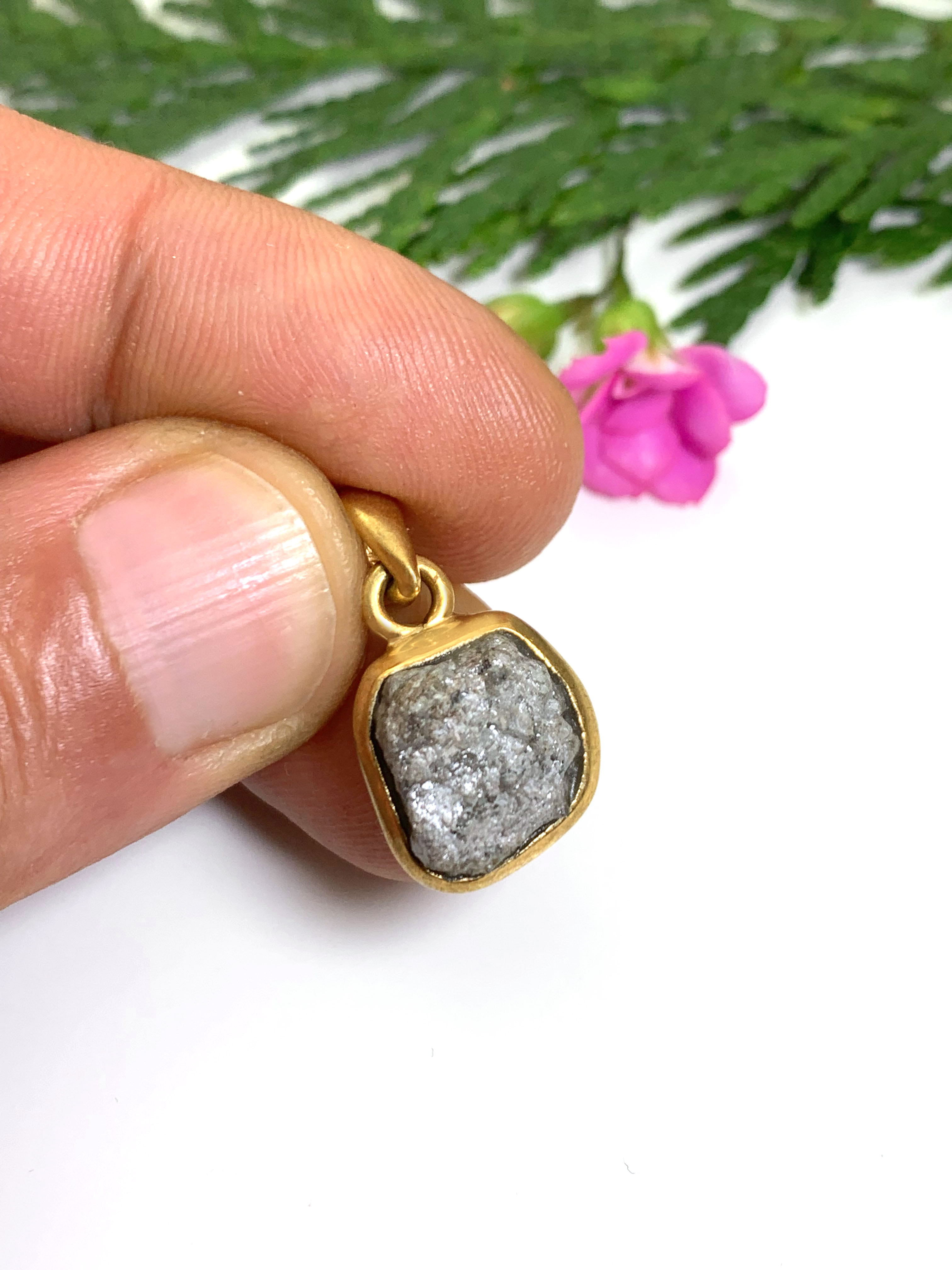 Rohdiamant Anhänger