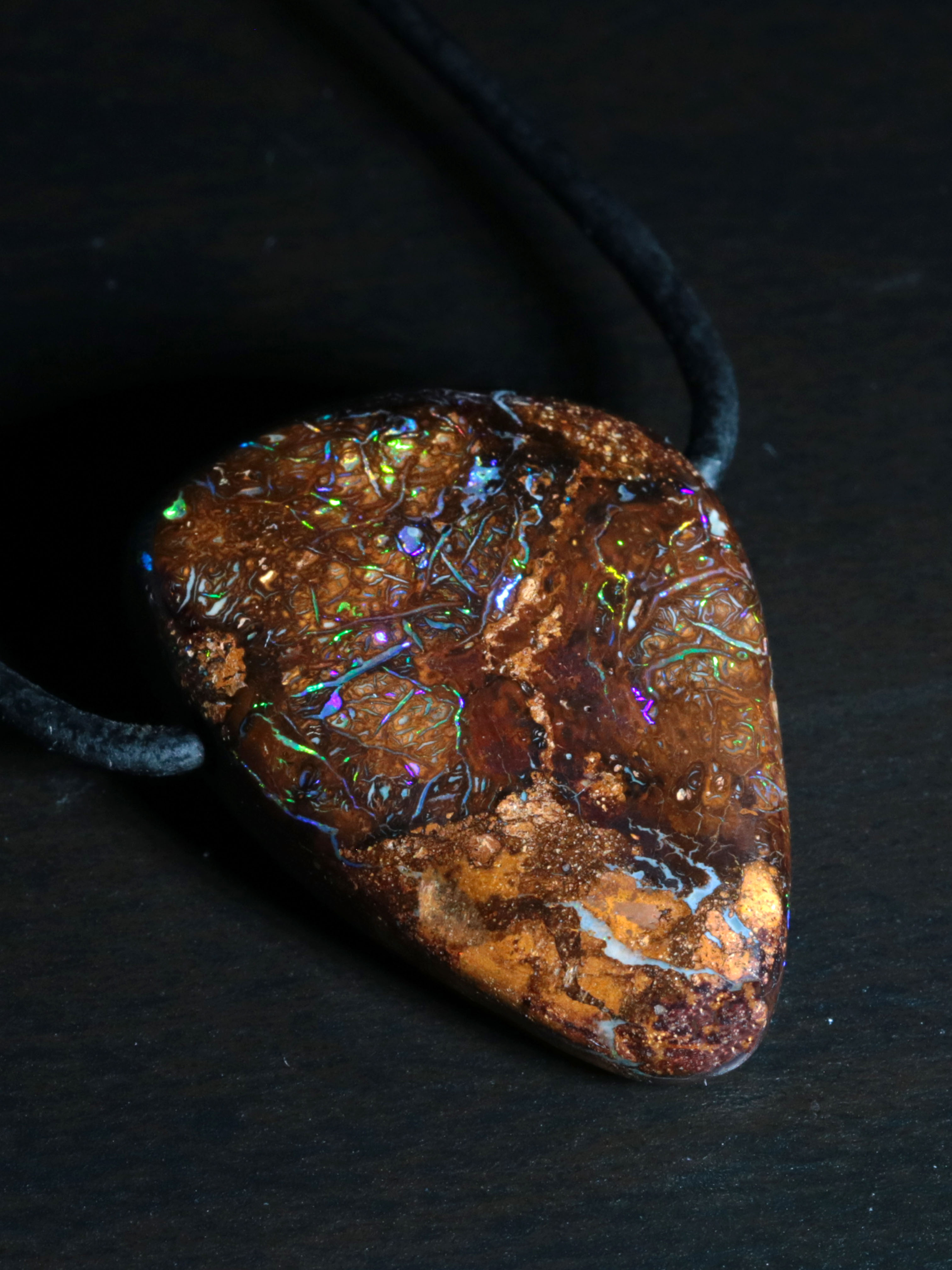Boulder Opal Anhänger 