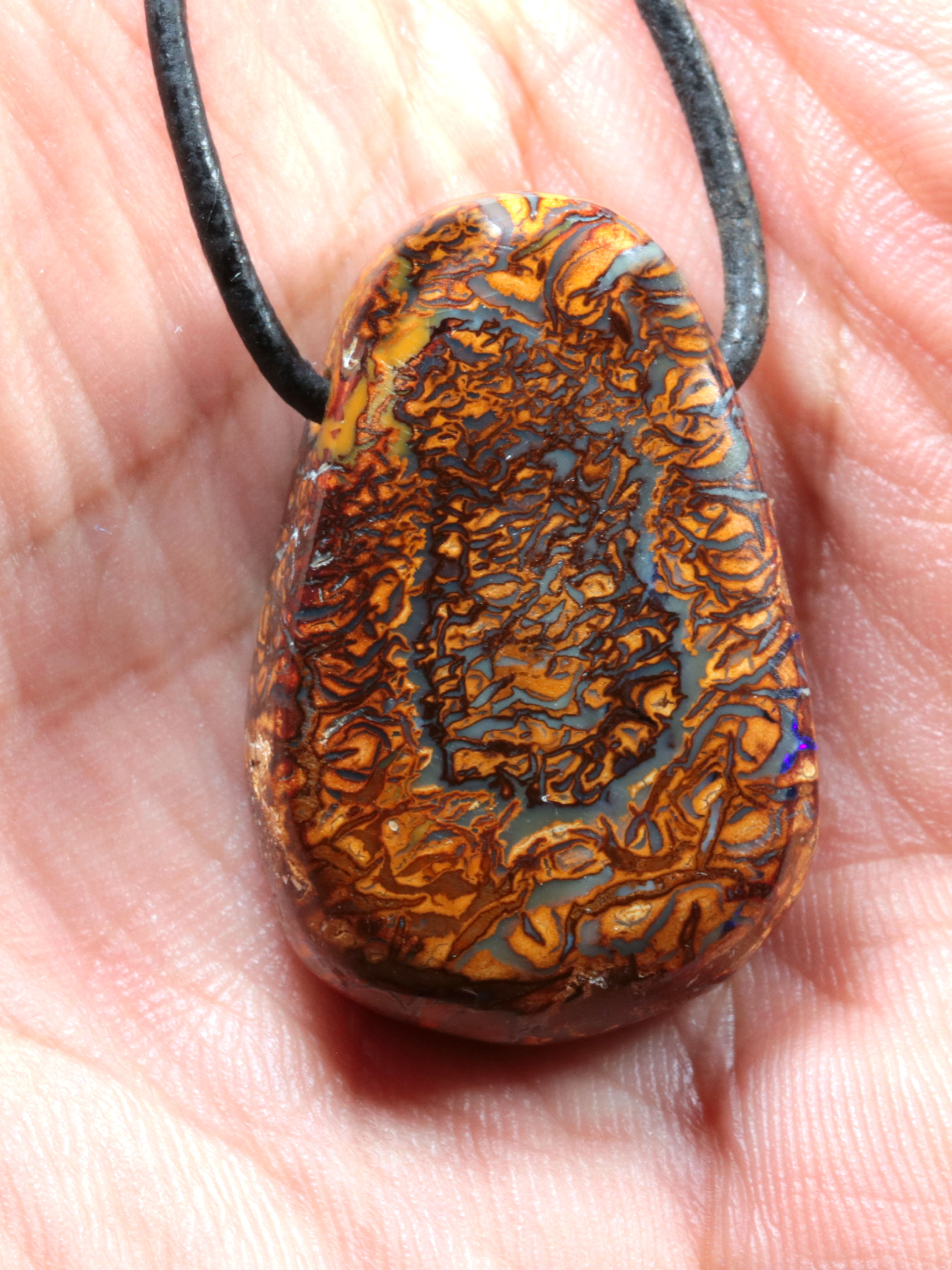 Boulder Opal Pendant