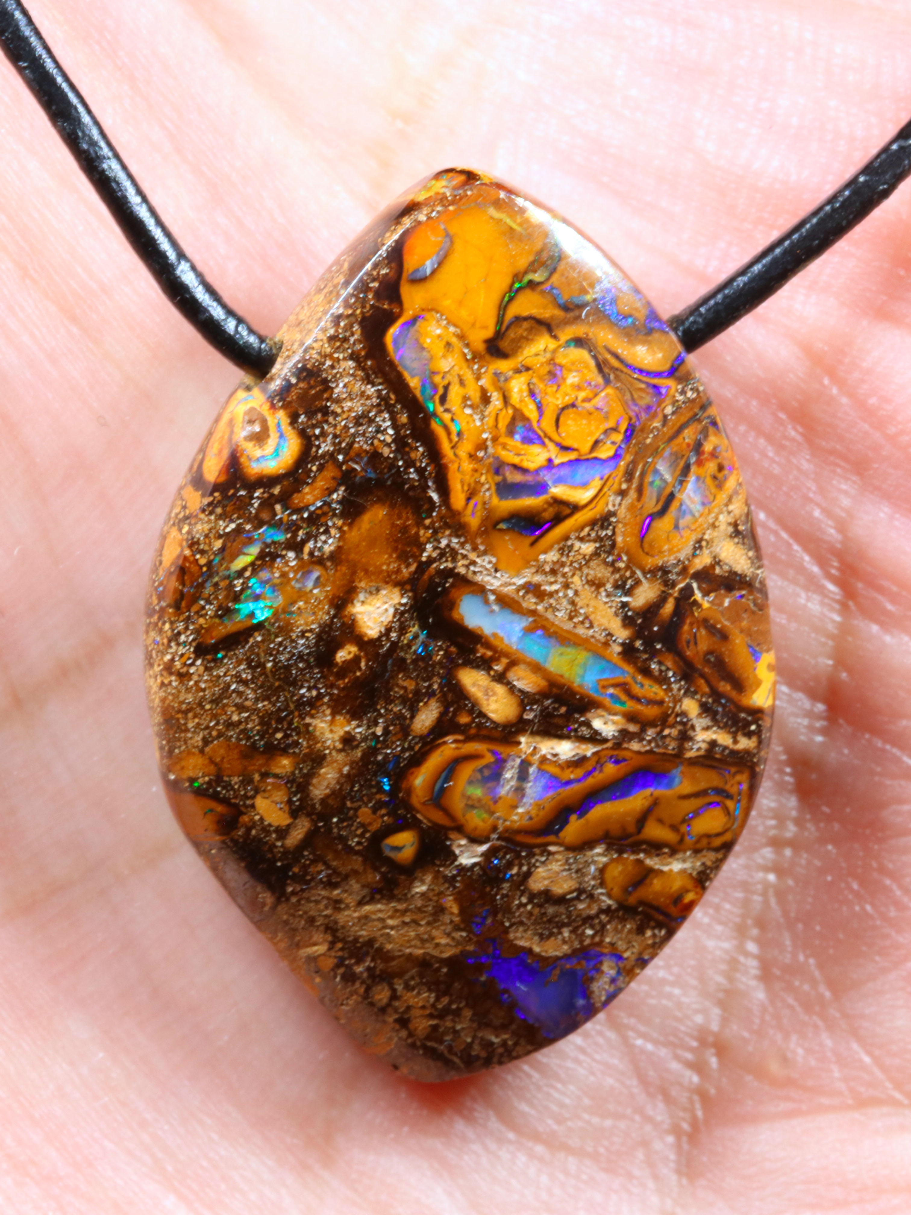 Boulder Opal Anhänger 