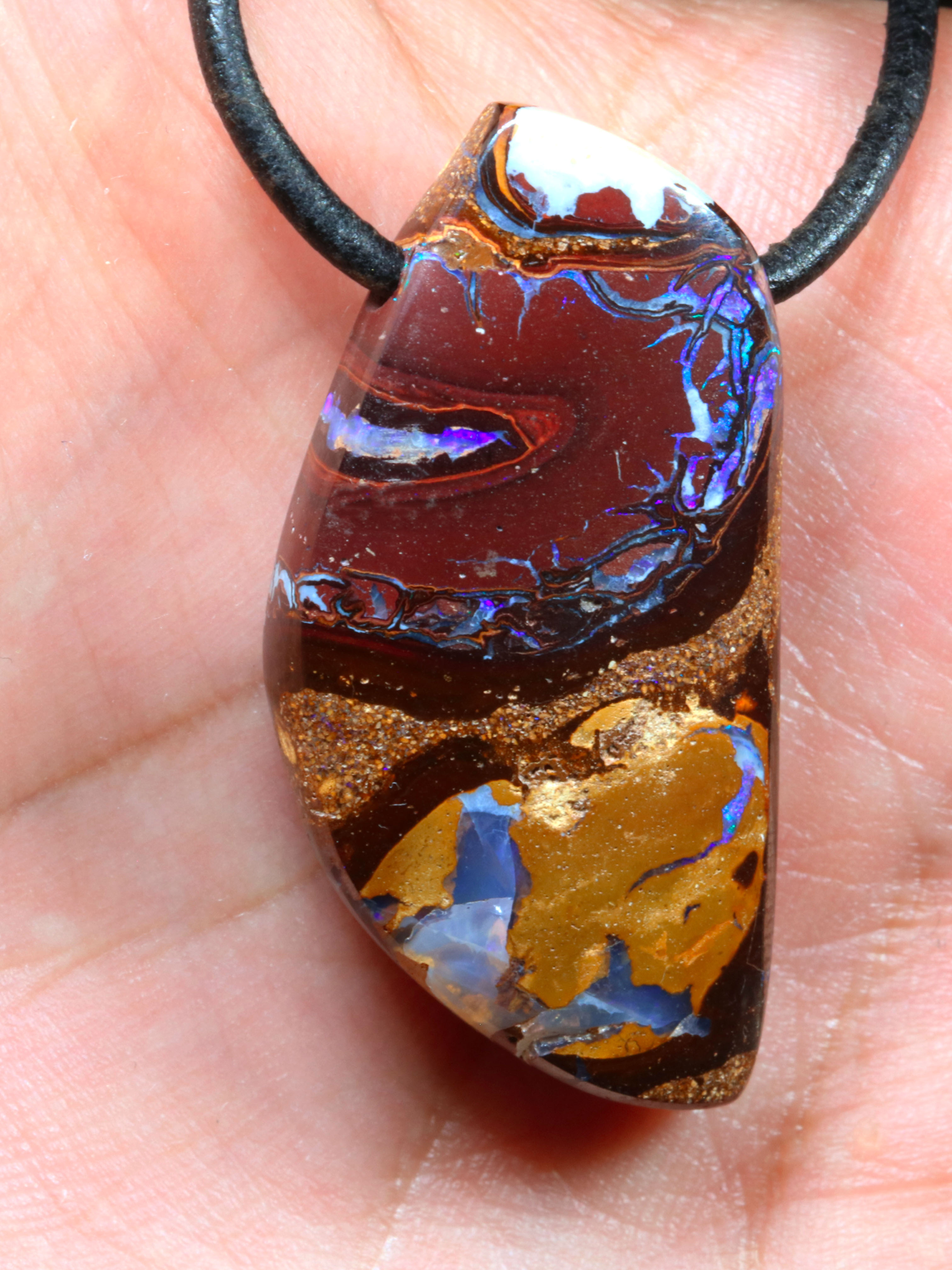Boulder Opal Anhänger 