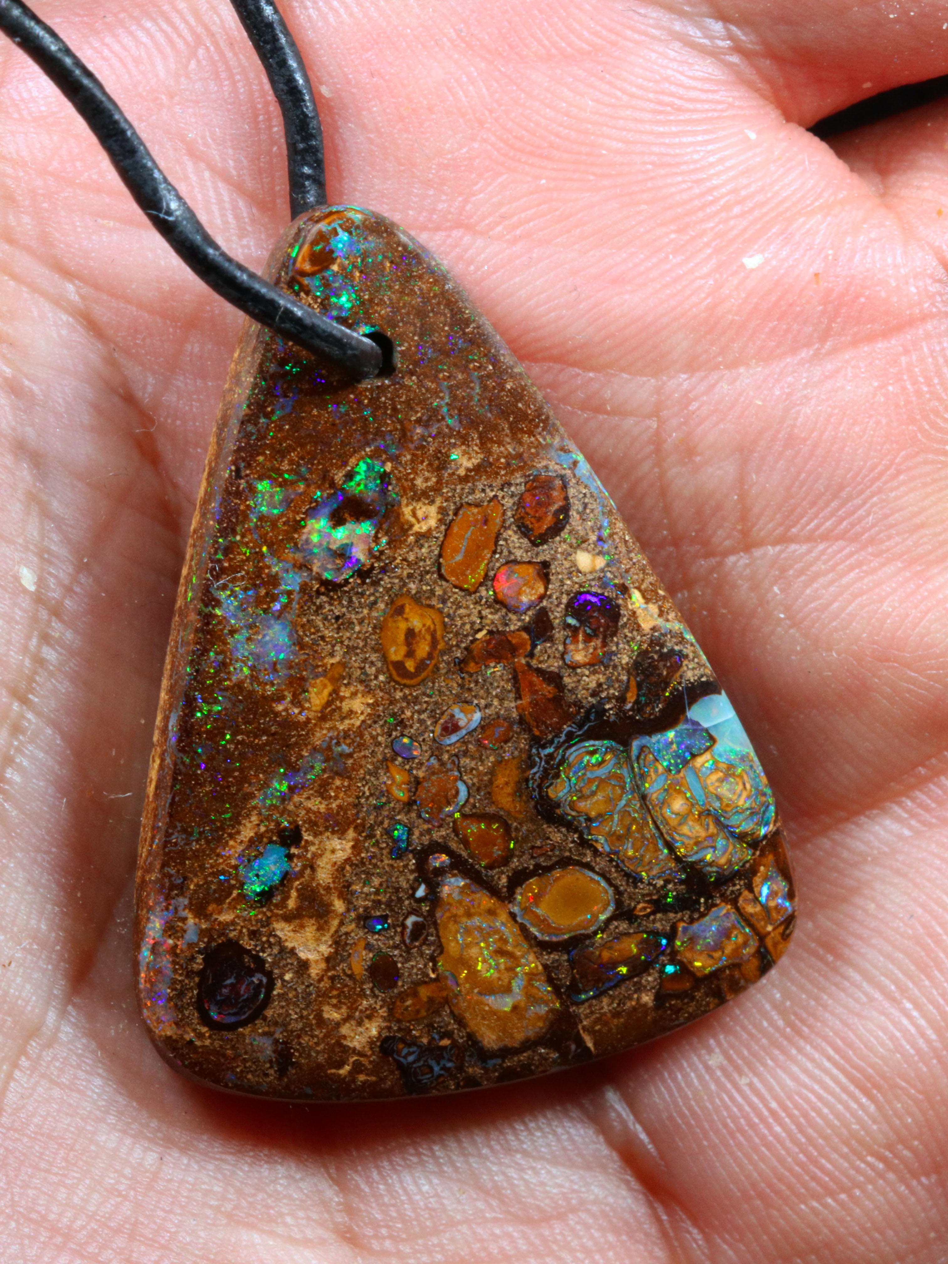 Boulder Opal Anhänger 