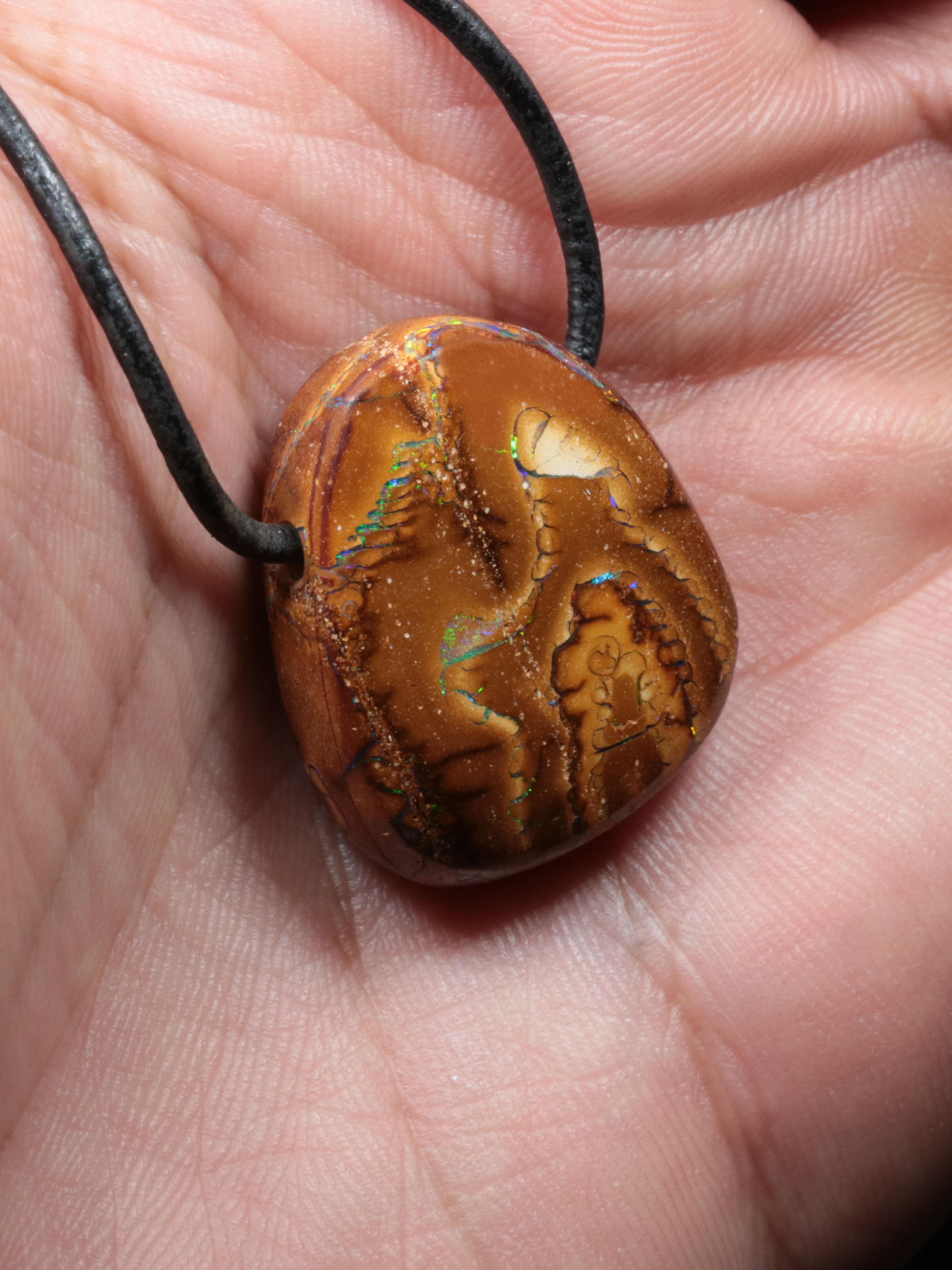 Boulder Opal Pendant
