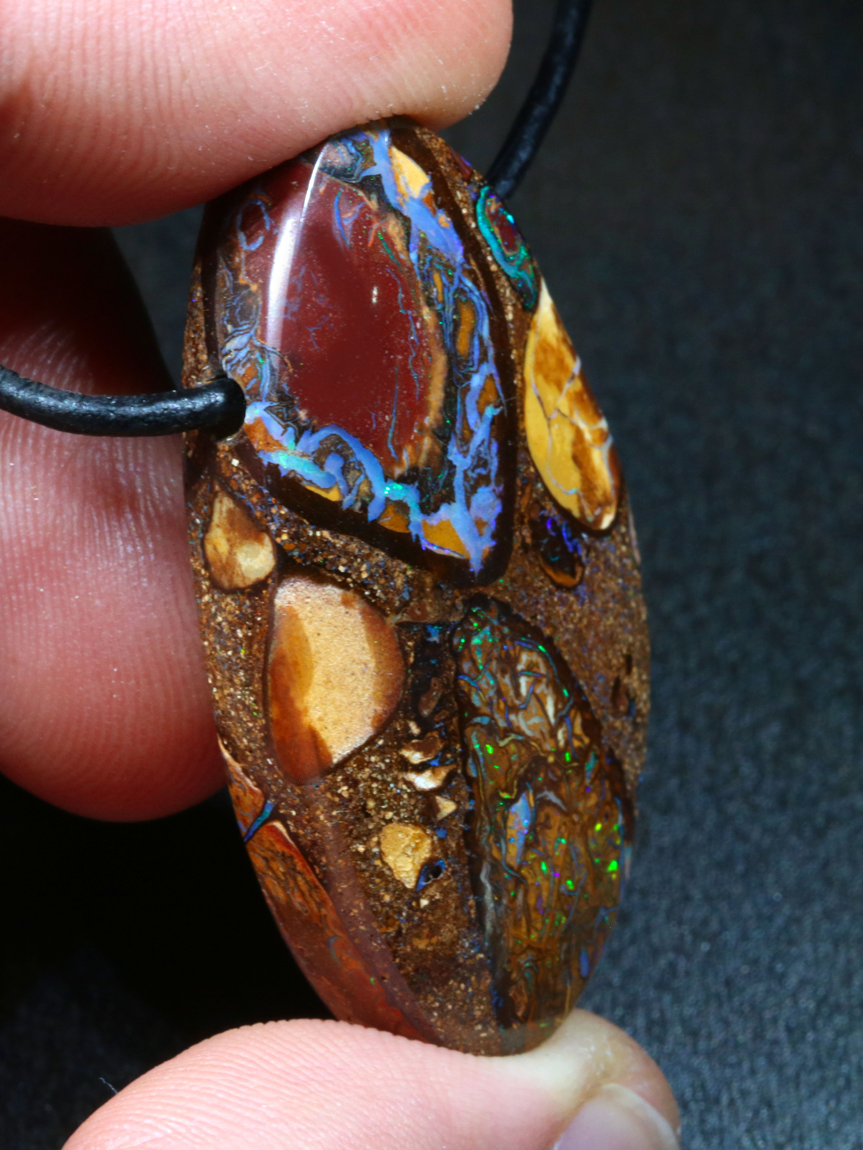 Boulder Opal Anhänger 