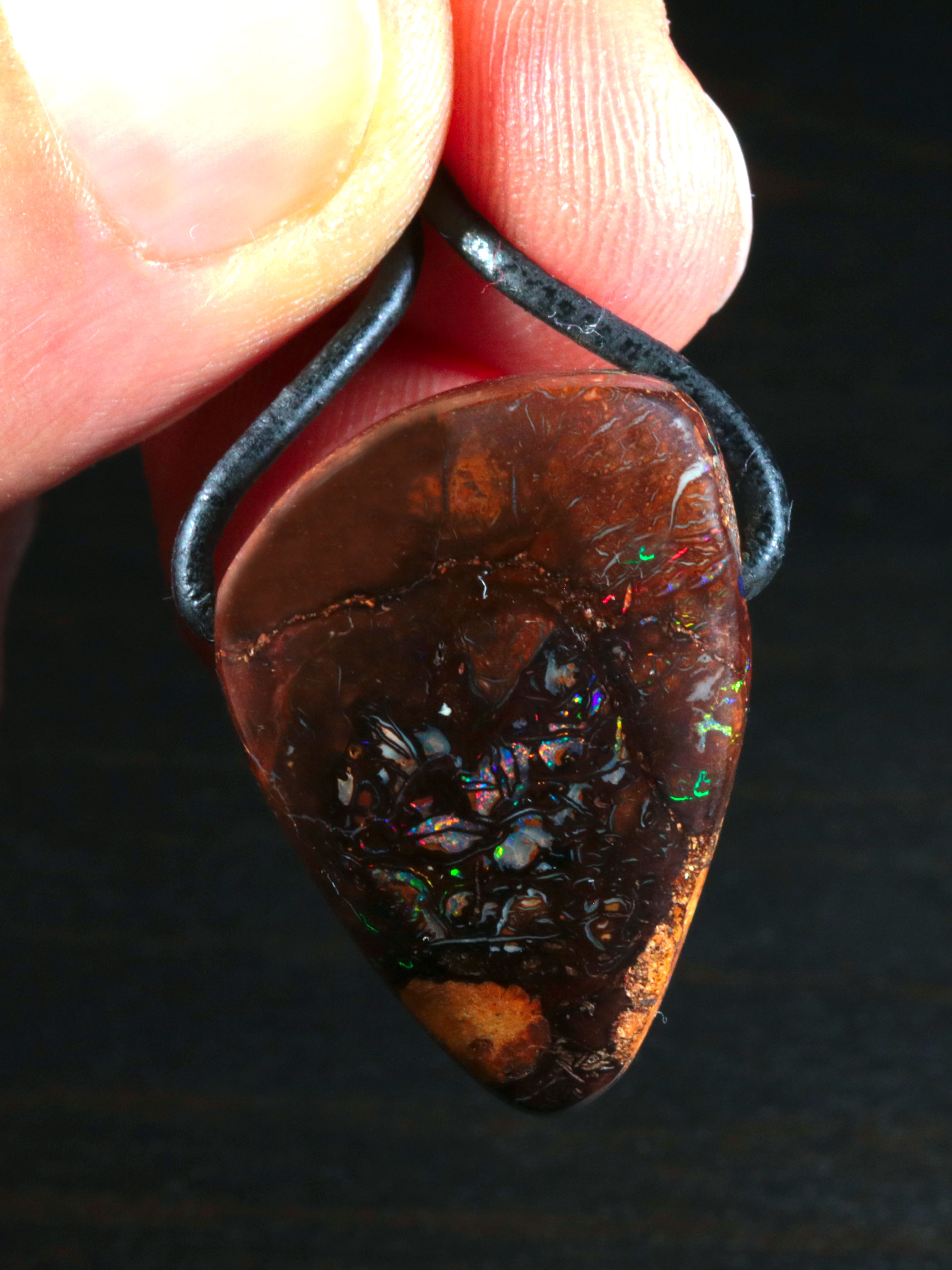 Boulder Opal Anhänger 