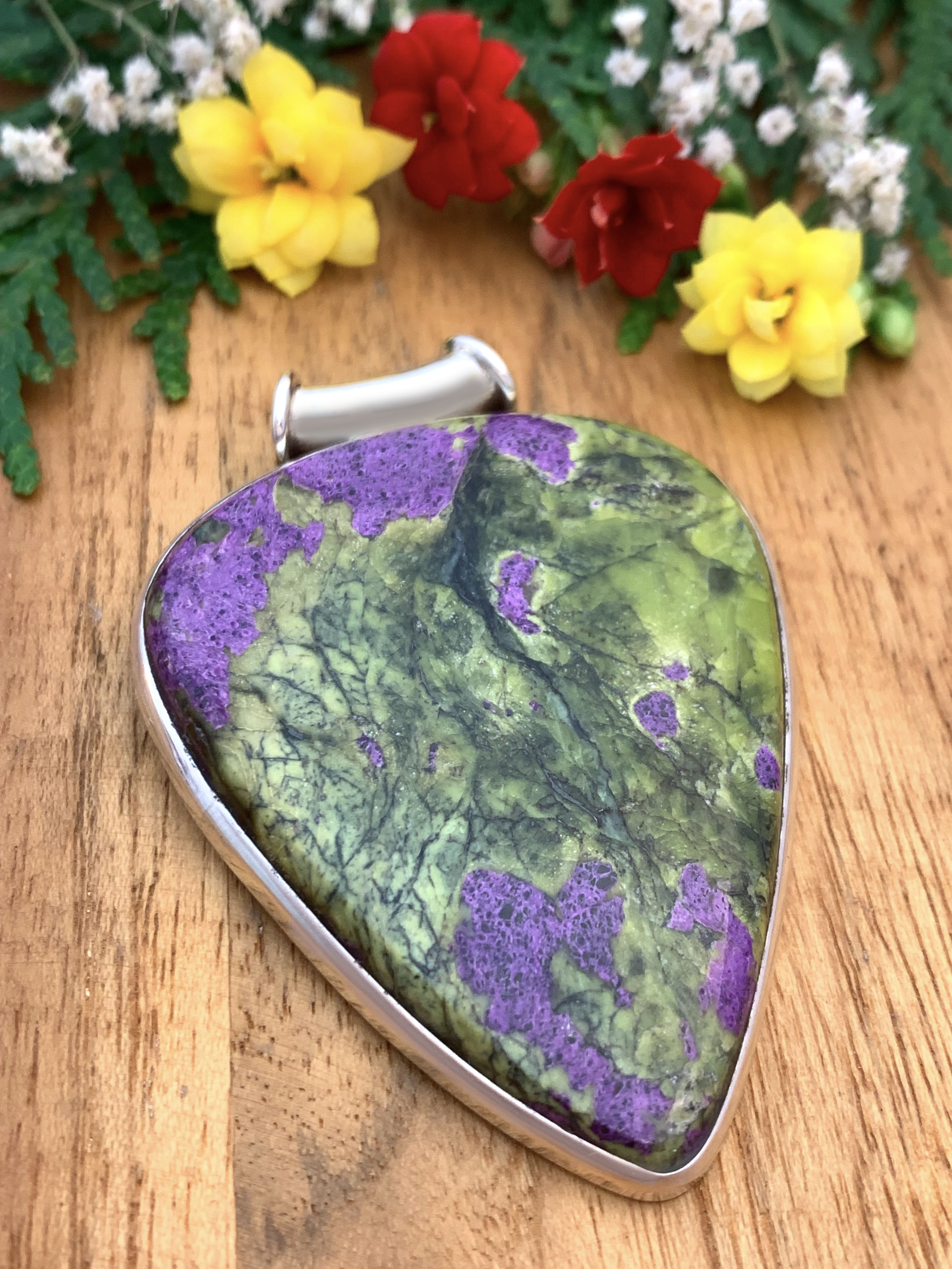 stichtit-stichtite-atlantisit-anhaenger-pendant-ah04196 Stichtit Anhänger - XL