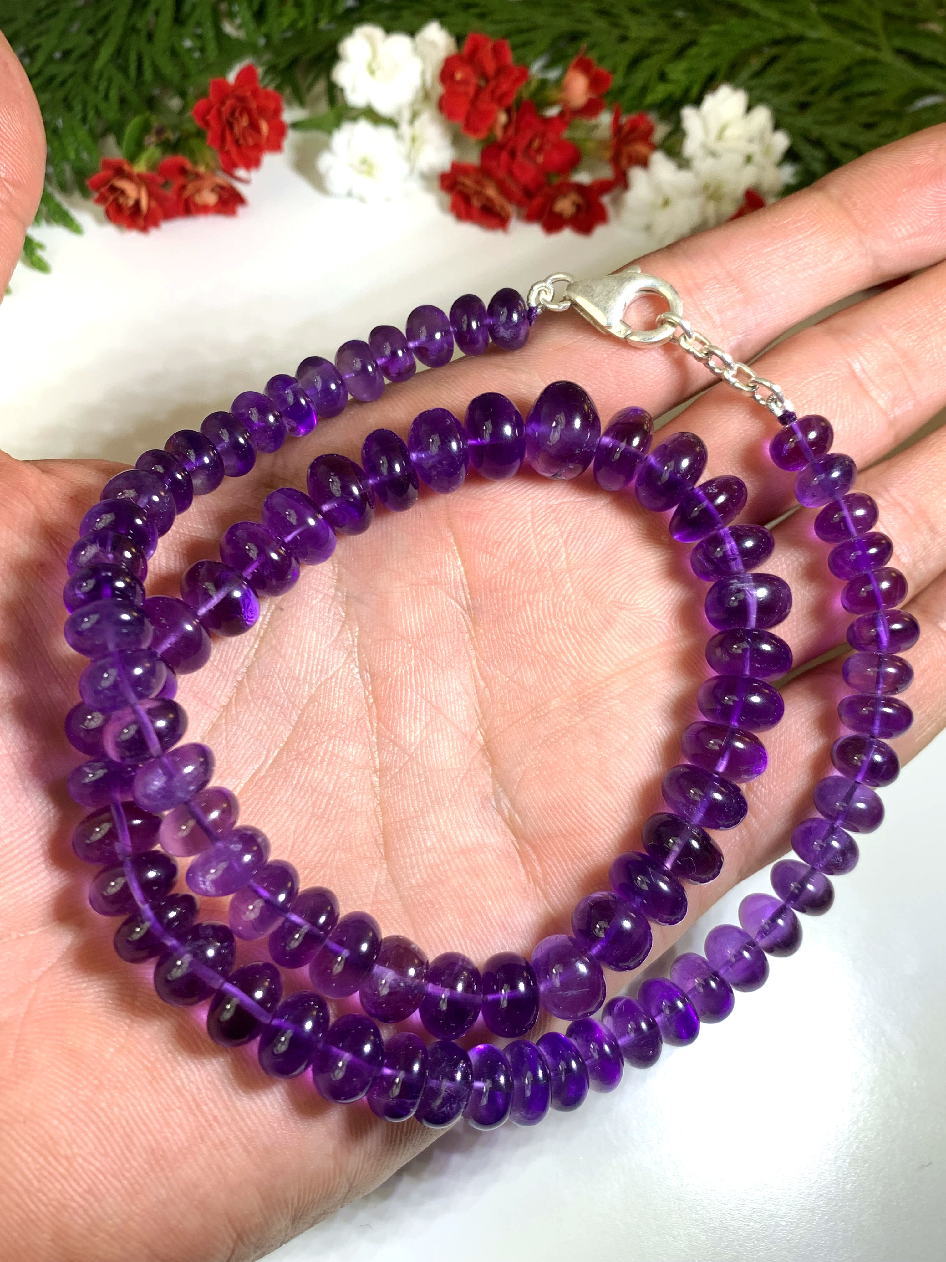 amethyst-kette-amethyst-necklace-k00202-3 XL Amethyst Kette - TOP