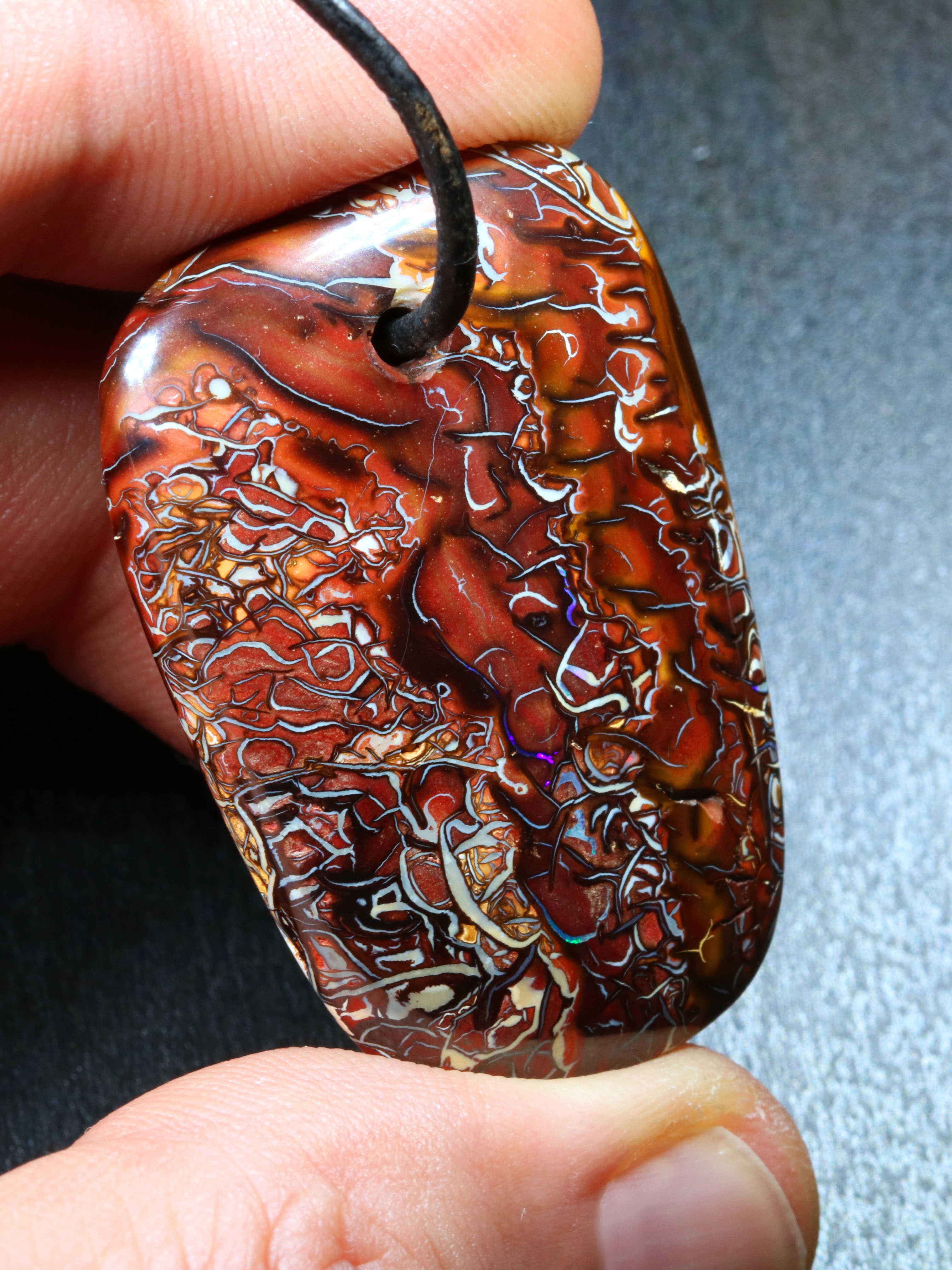 Boulder Opal Anhänger 