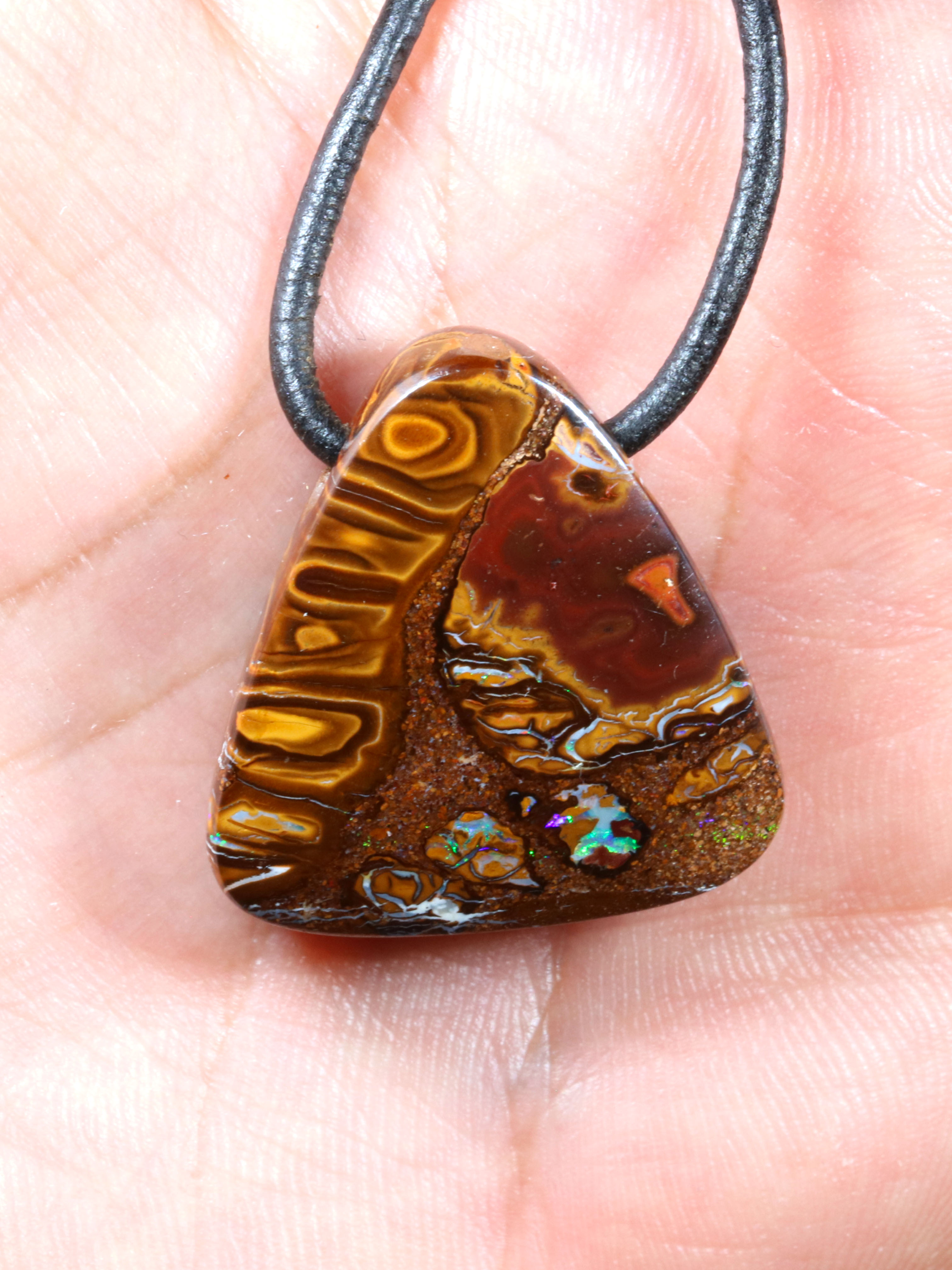 Boulder Opal Anhänger 