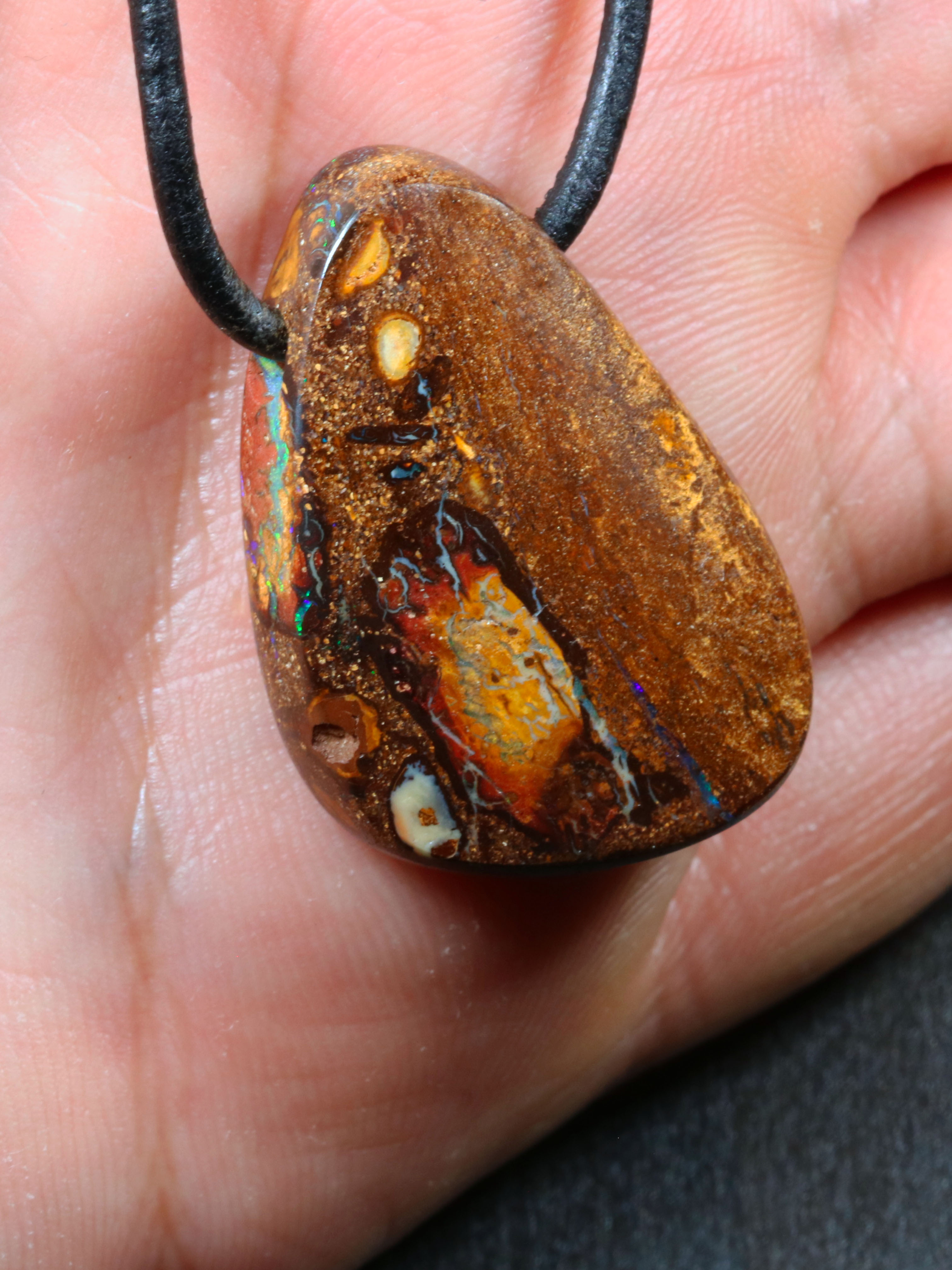 Boulder Opal Anhänger 