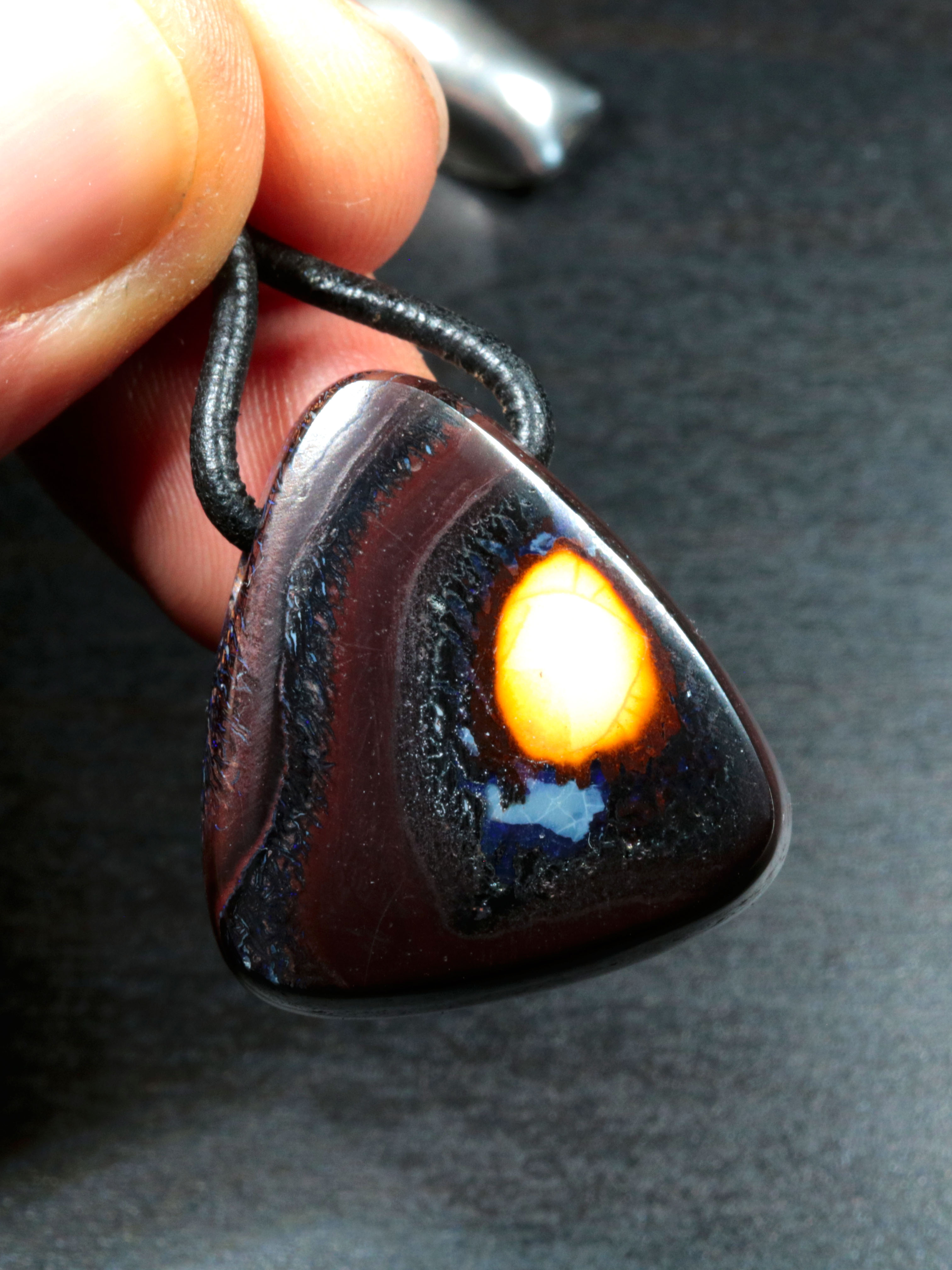 Boulder Opal Pendant