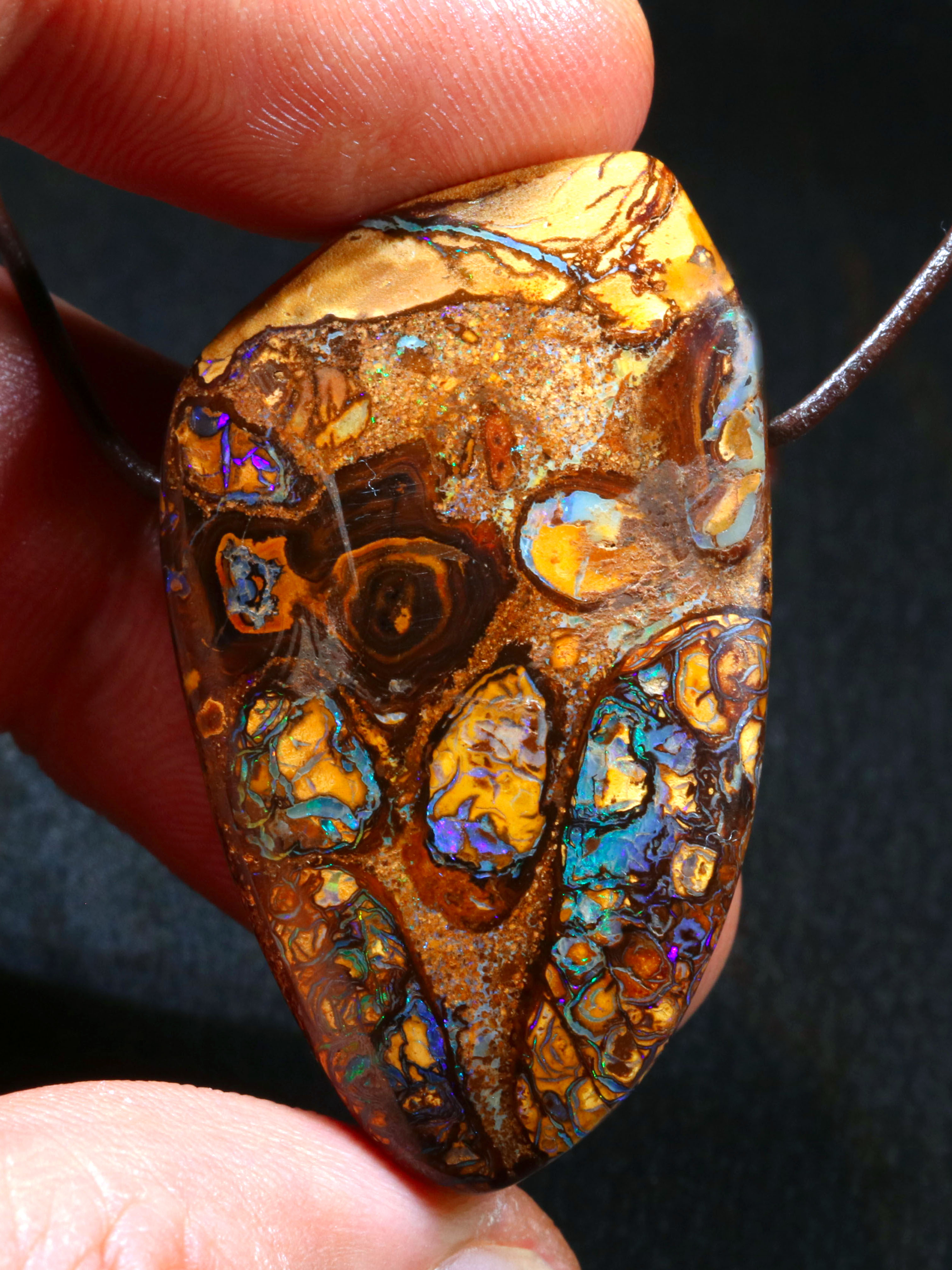 Boulder Opal Anhänger 