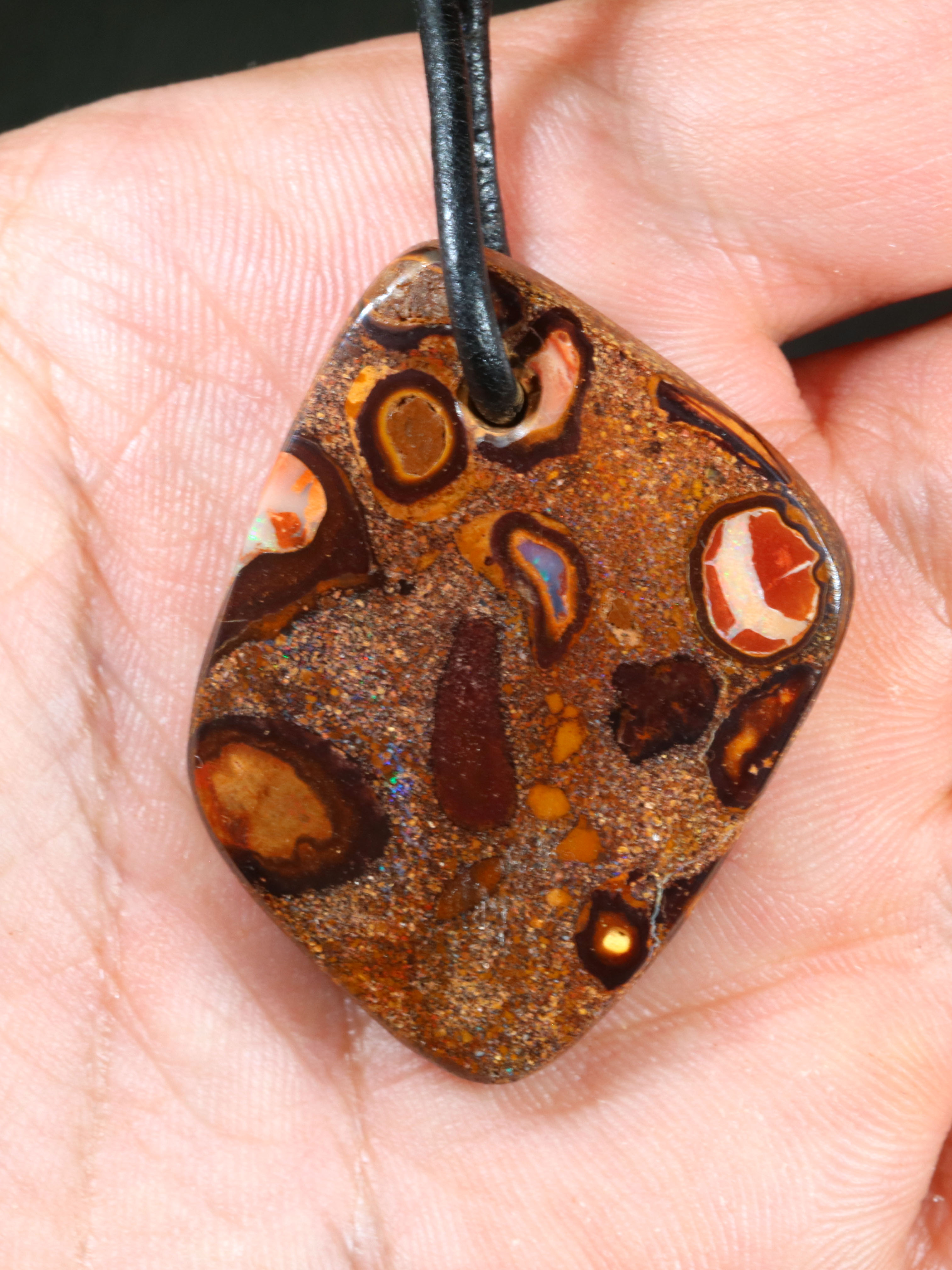 Boulder Opal Anhänger 
