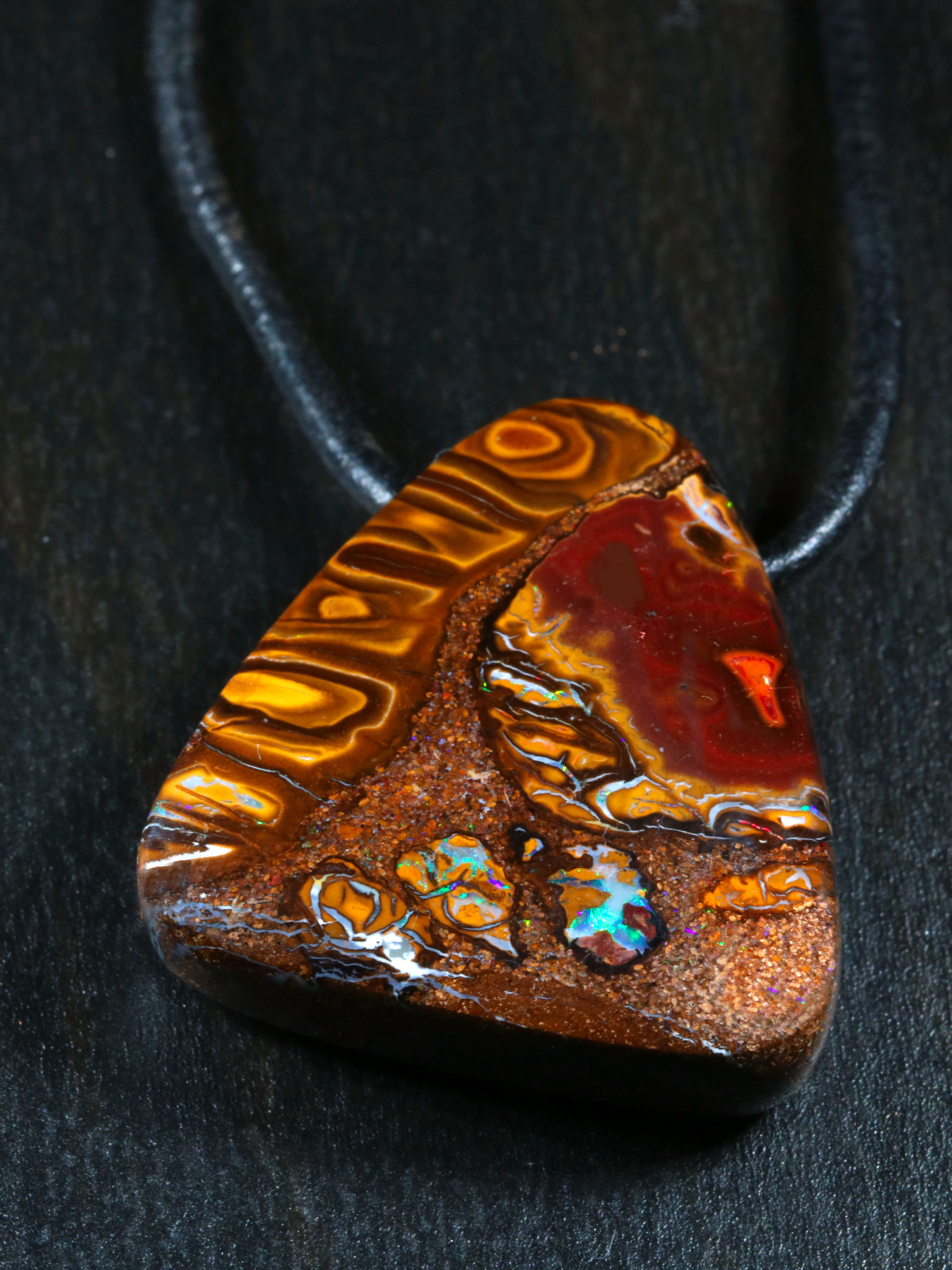 Boulder Opal Anhänger 