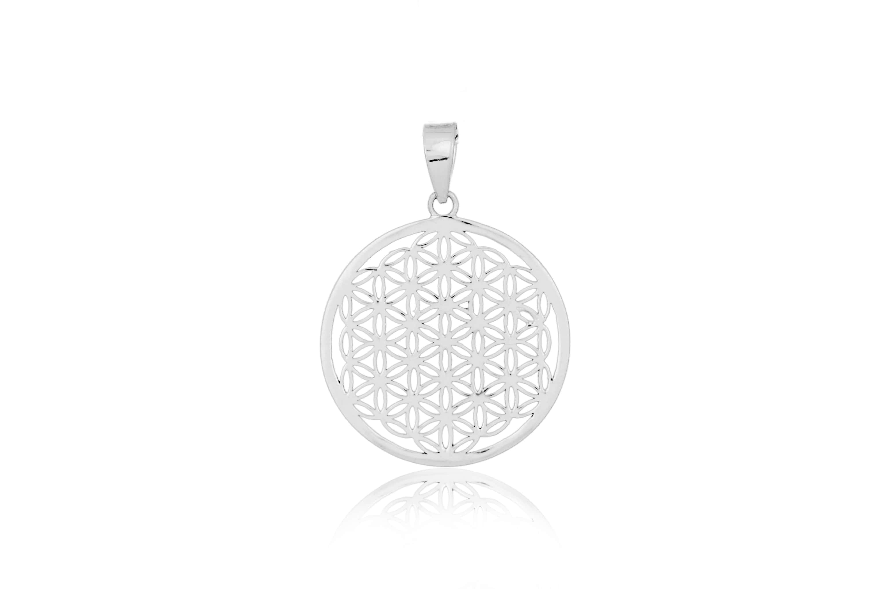 anhanger-7-white-shadow-min Blume des Lebens 3cm Sterling Silber