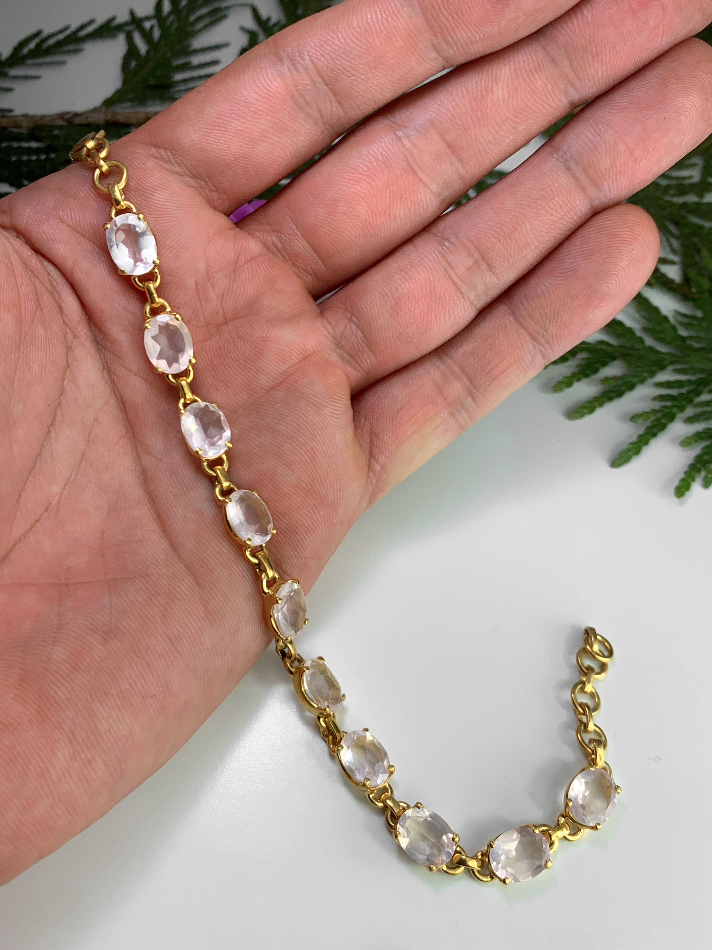 rosenquarz-armband-vergoldet-rose-quartz-bracelet-gold-plated-ab00344-2 Rosenquarz Armband