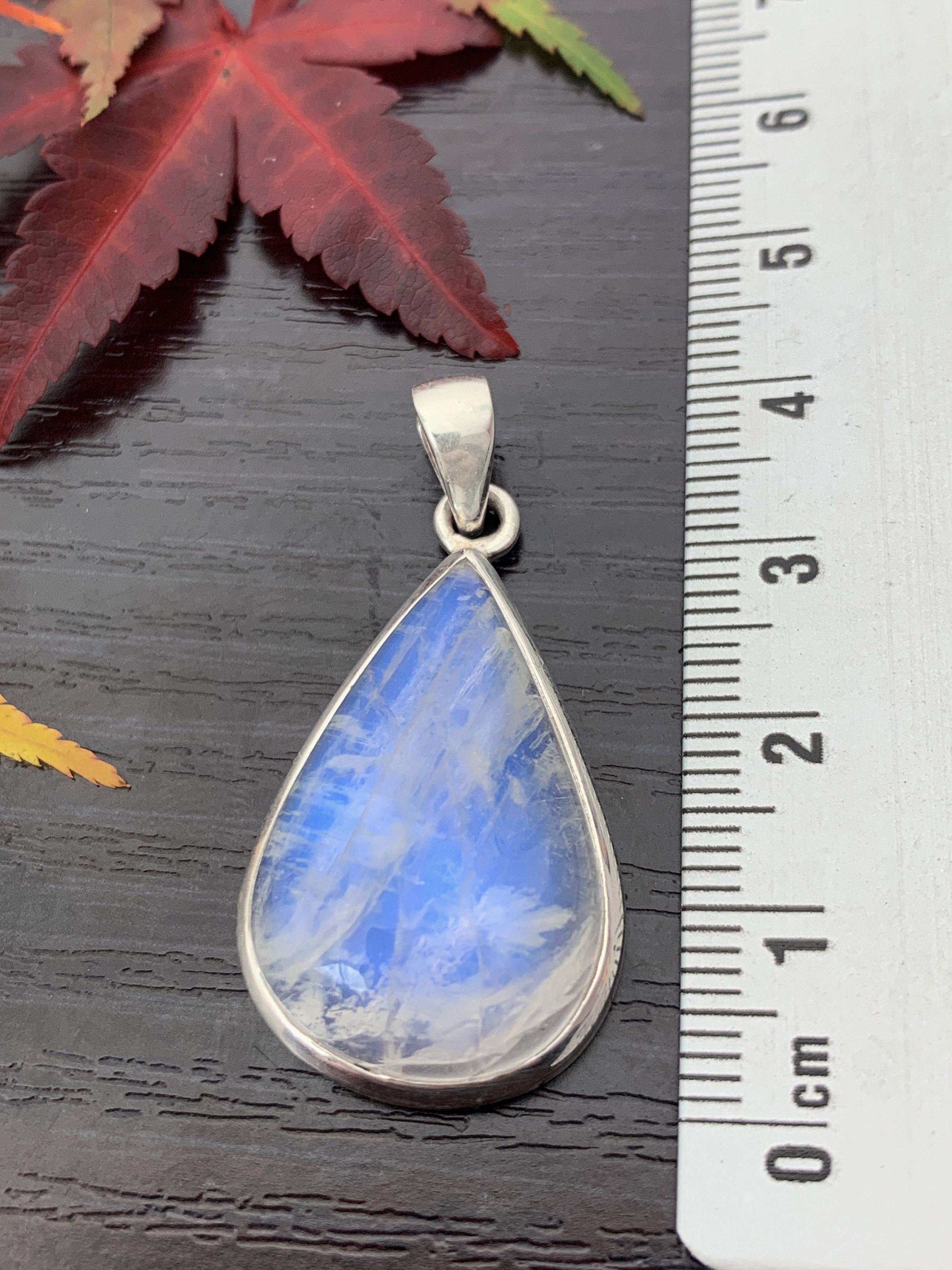 Moonstone Pendant Rainbow