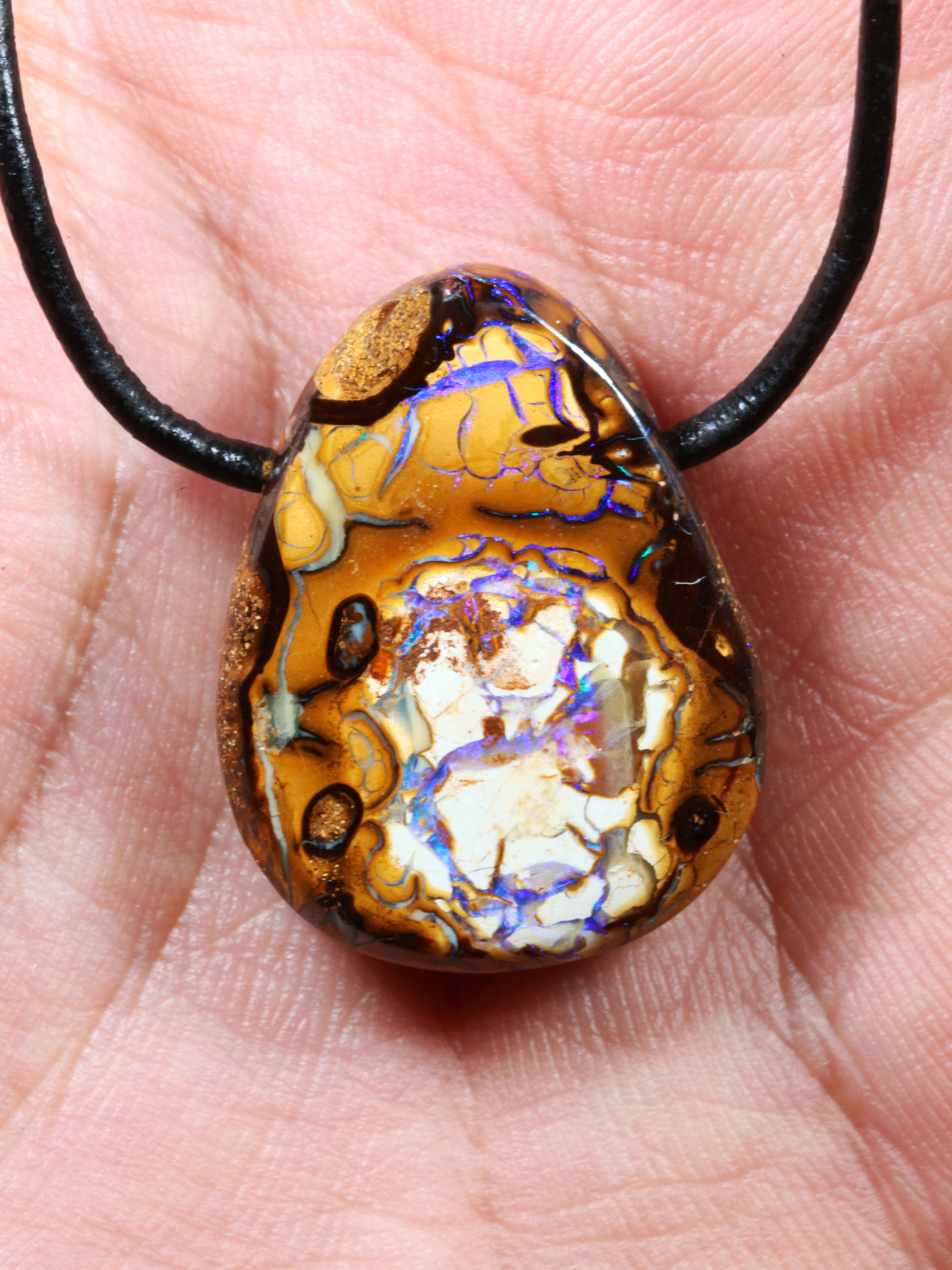 Boulder Opal Anhänger 
