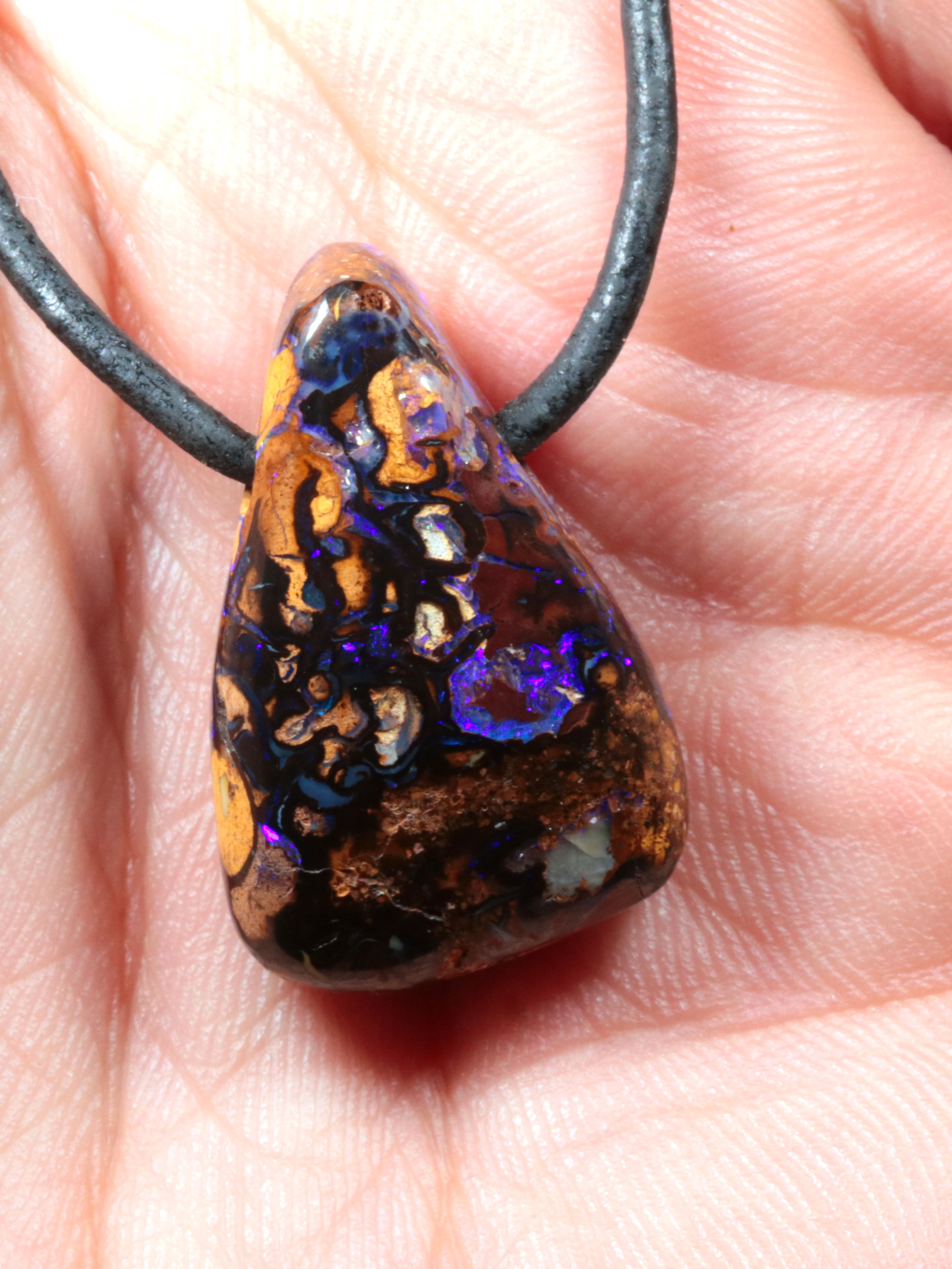 Boulder Opal Pendant