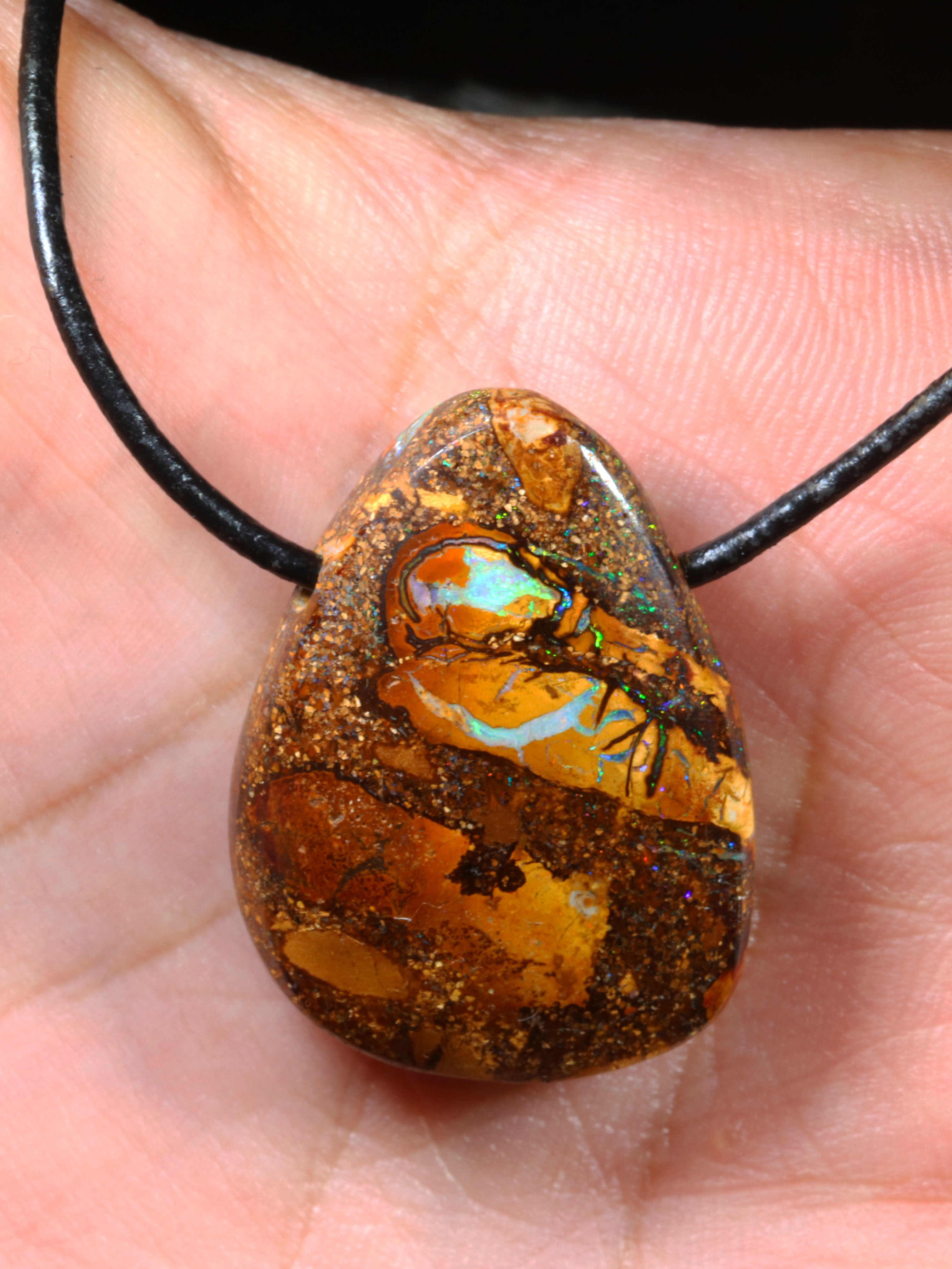 Boulder Opal Anhänger 