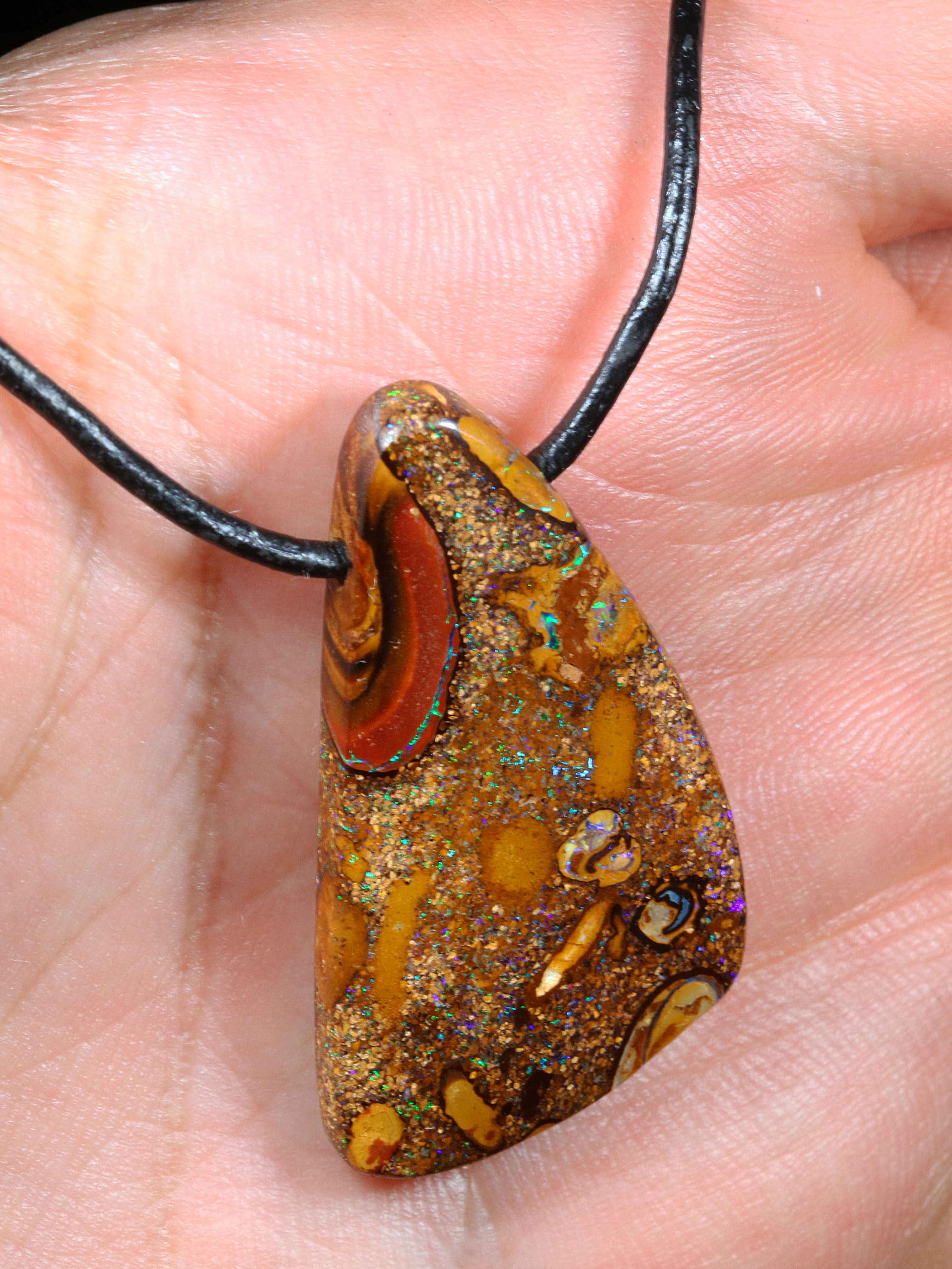 Boulder Opal Anhänger 