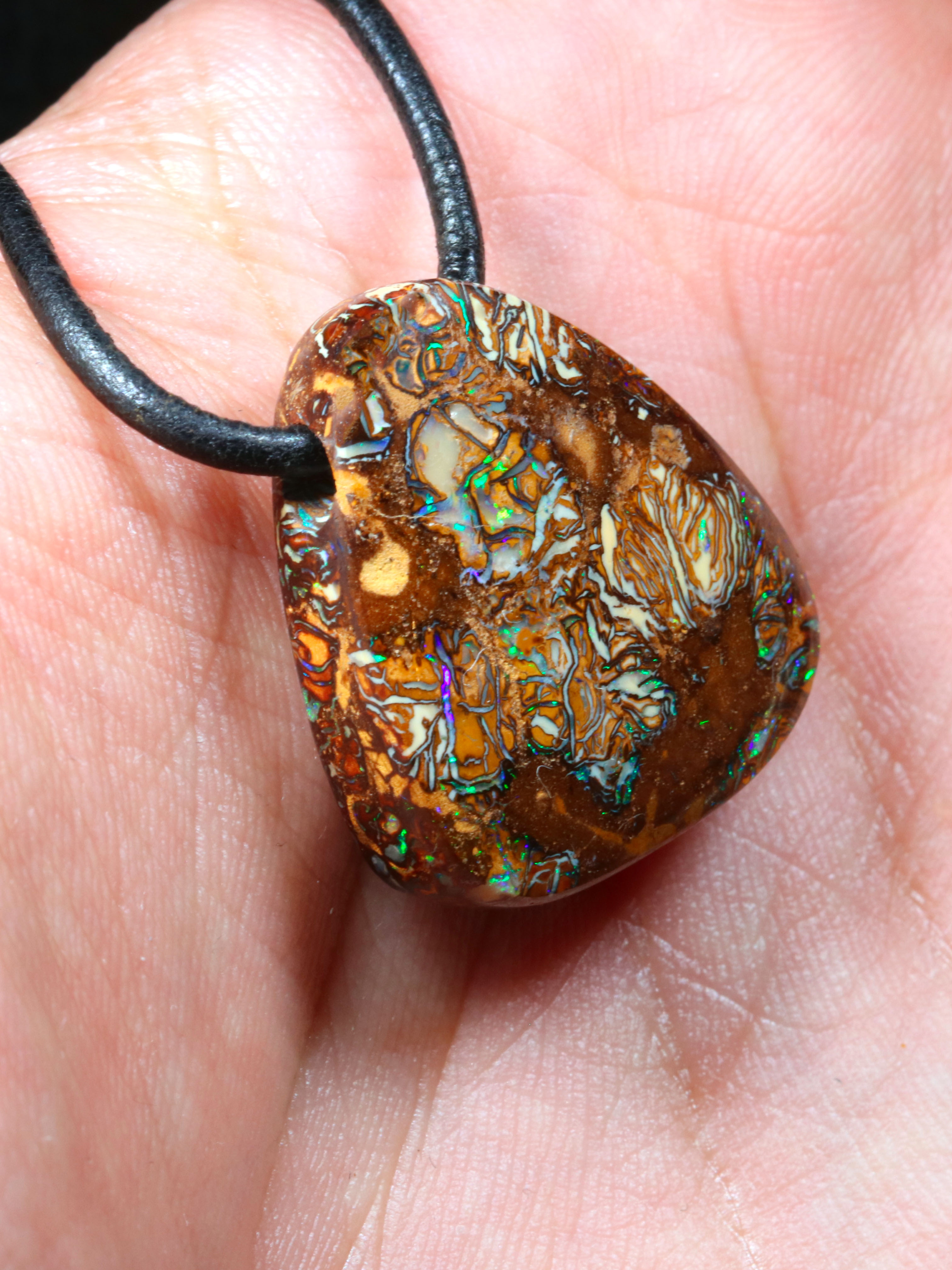 Boulder Opal Anhänger 