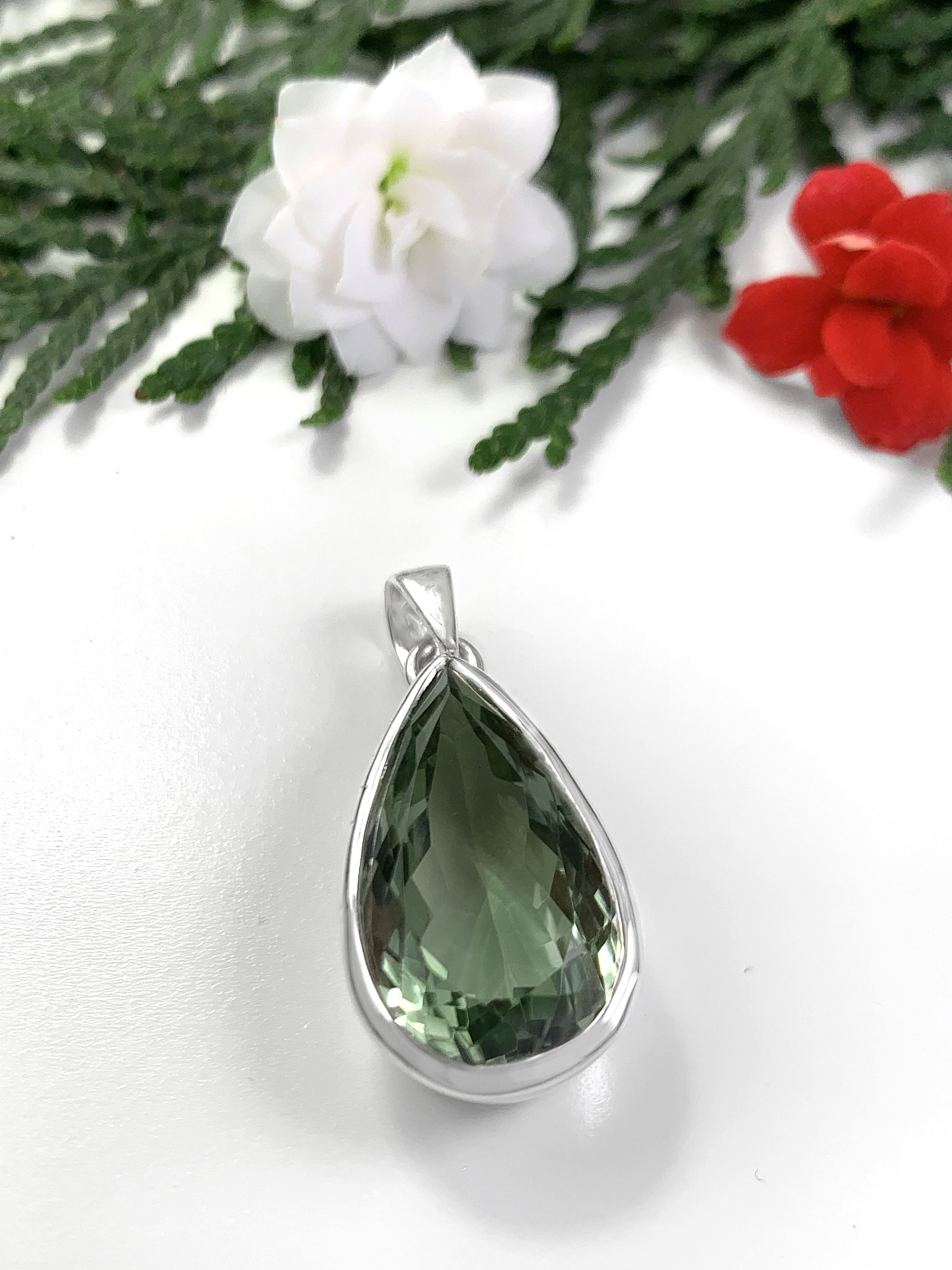 Prasiolith Anhänger