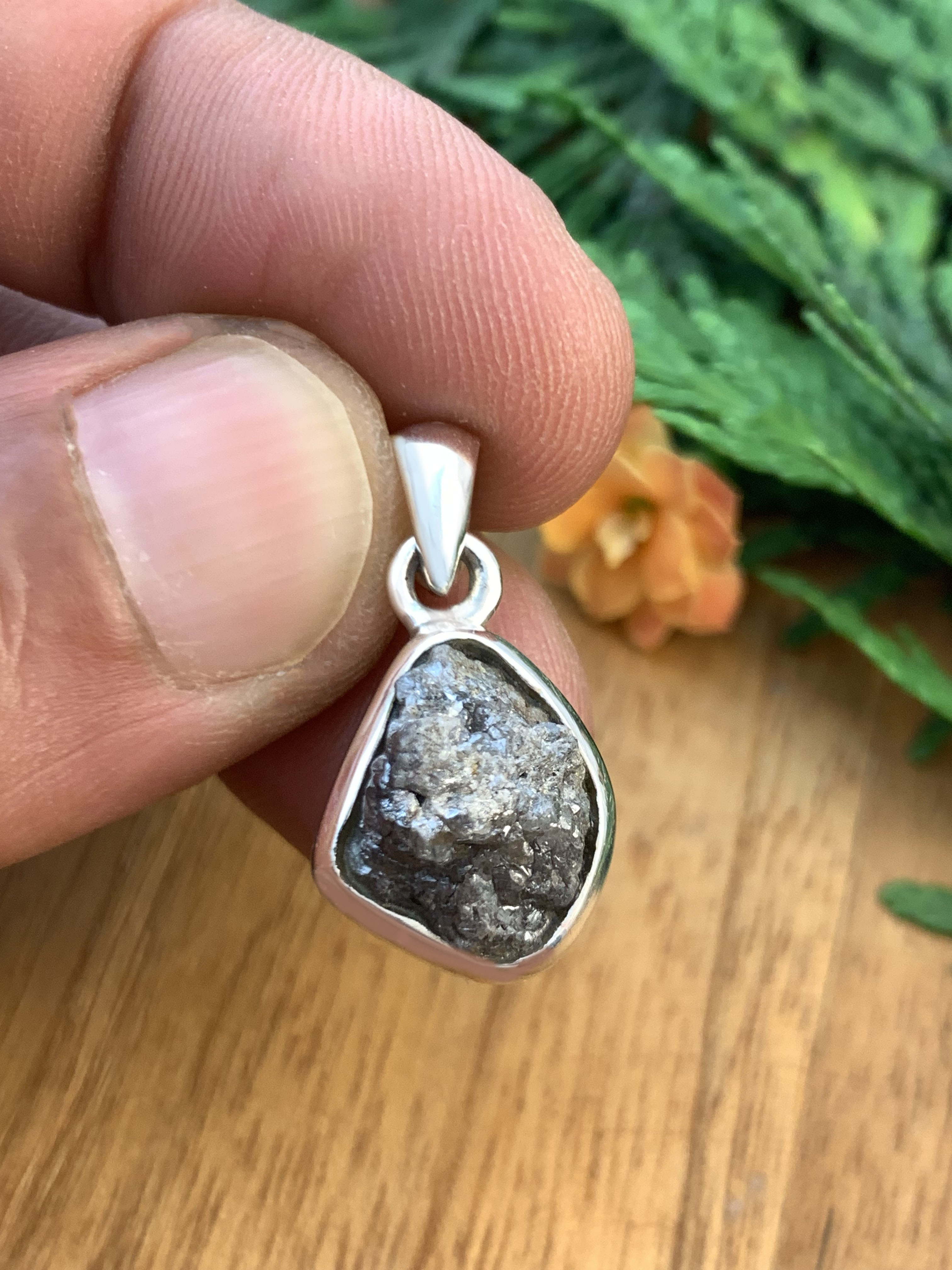 Rohdiamant Anhänger