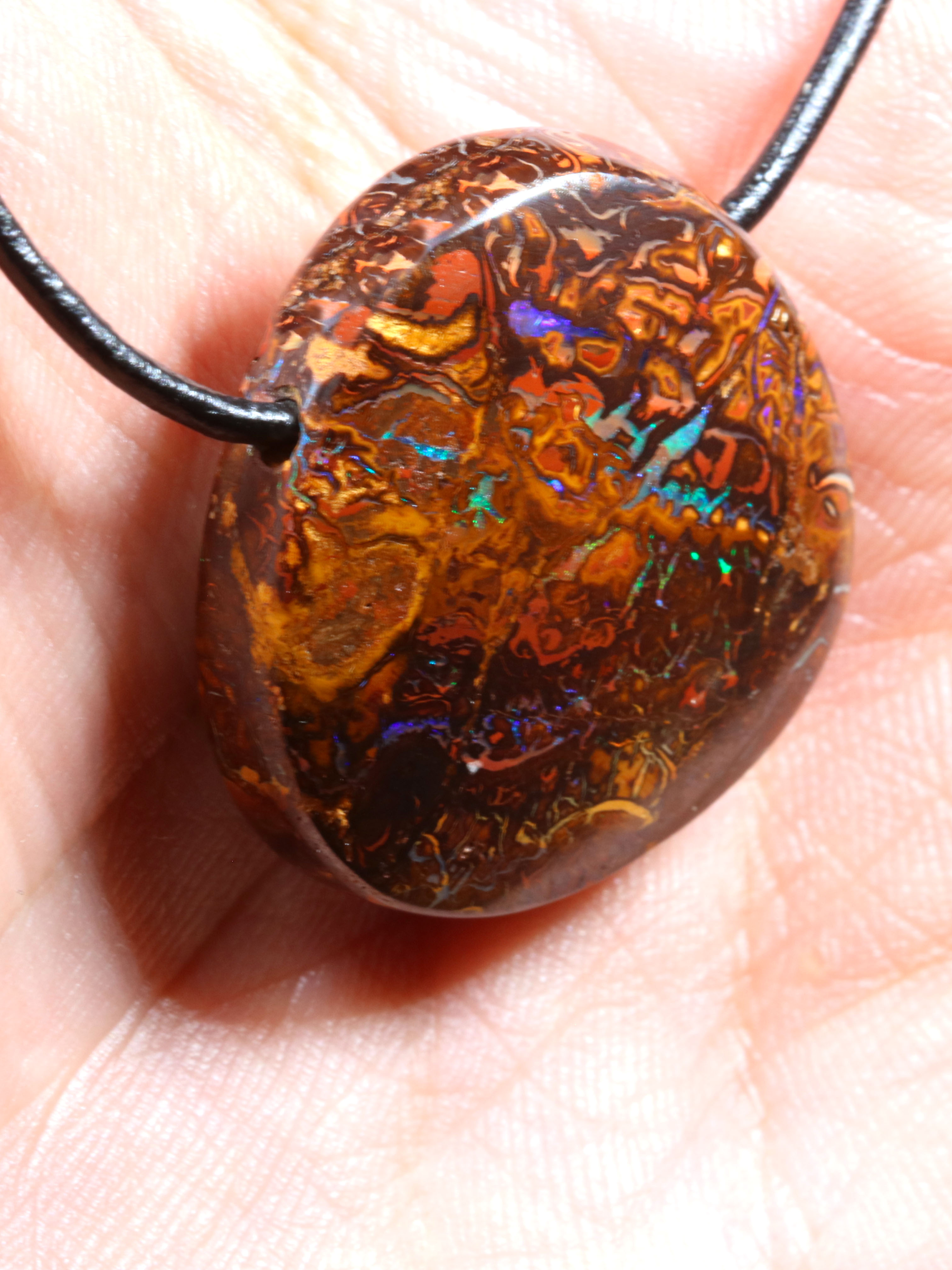 Boulder Opal Anhänger 