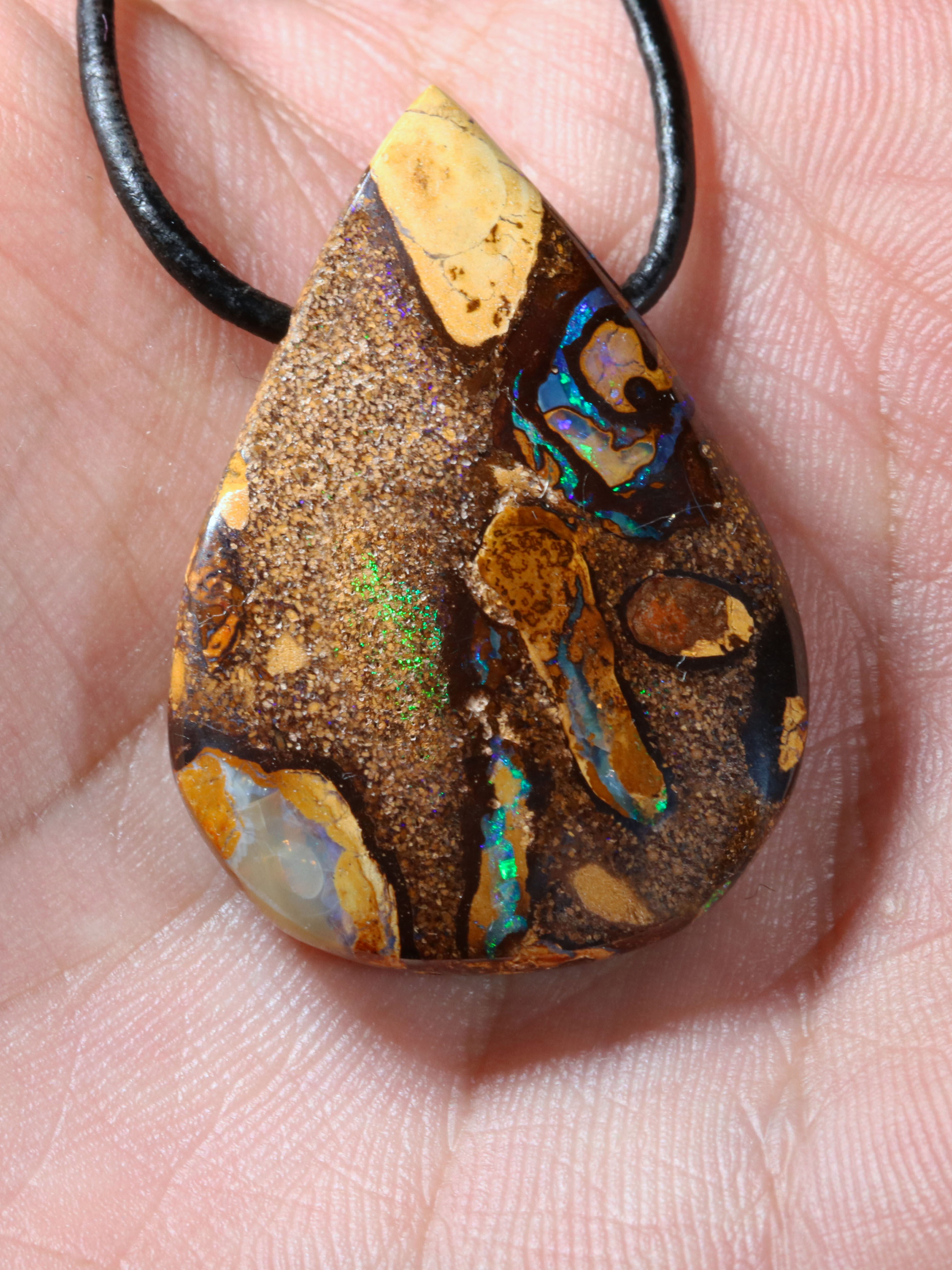 Boulder Opal Anhänger 