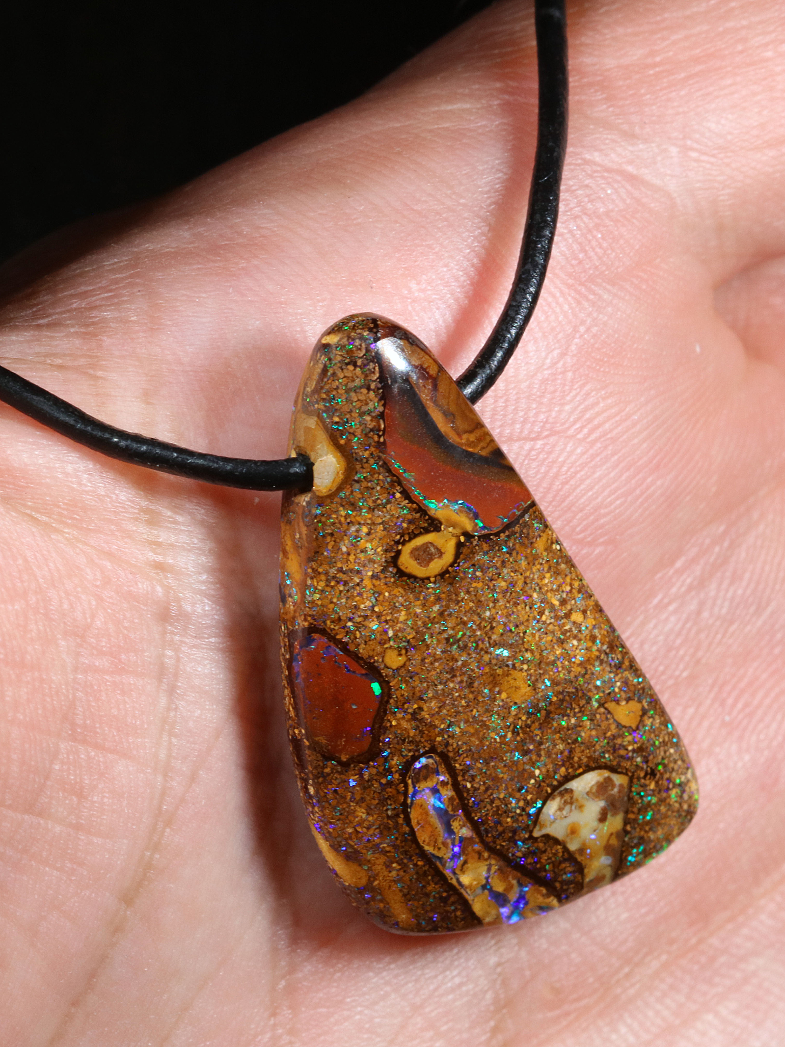 Boulder Opal Anhänger 