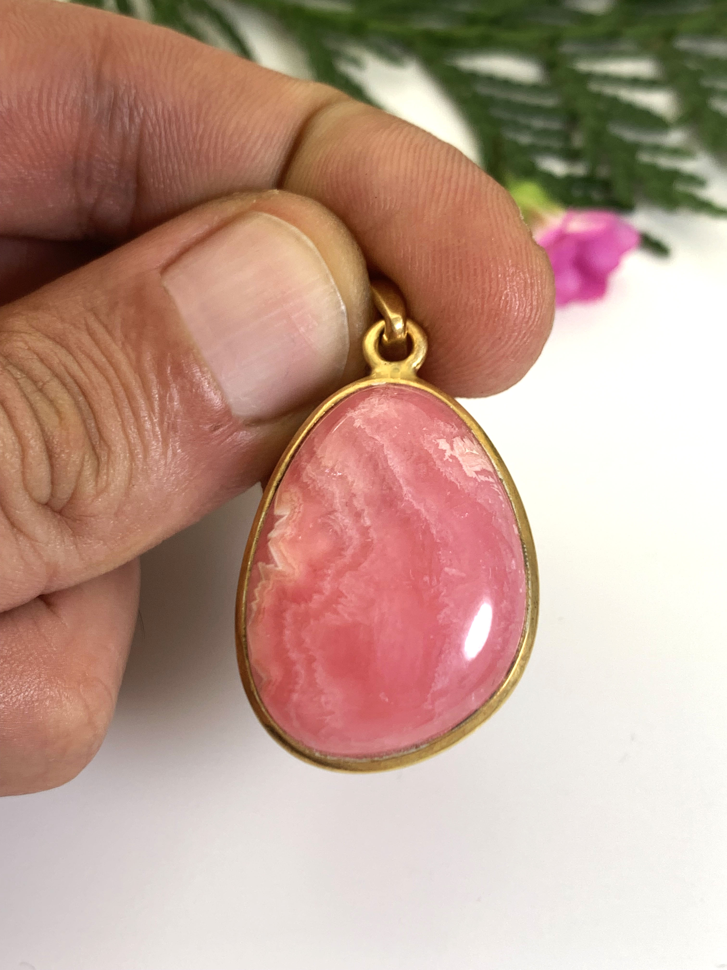 Rhodochrosit Anhänger 
