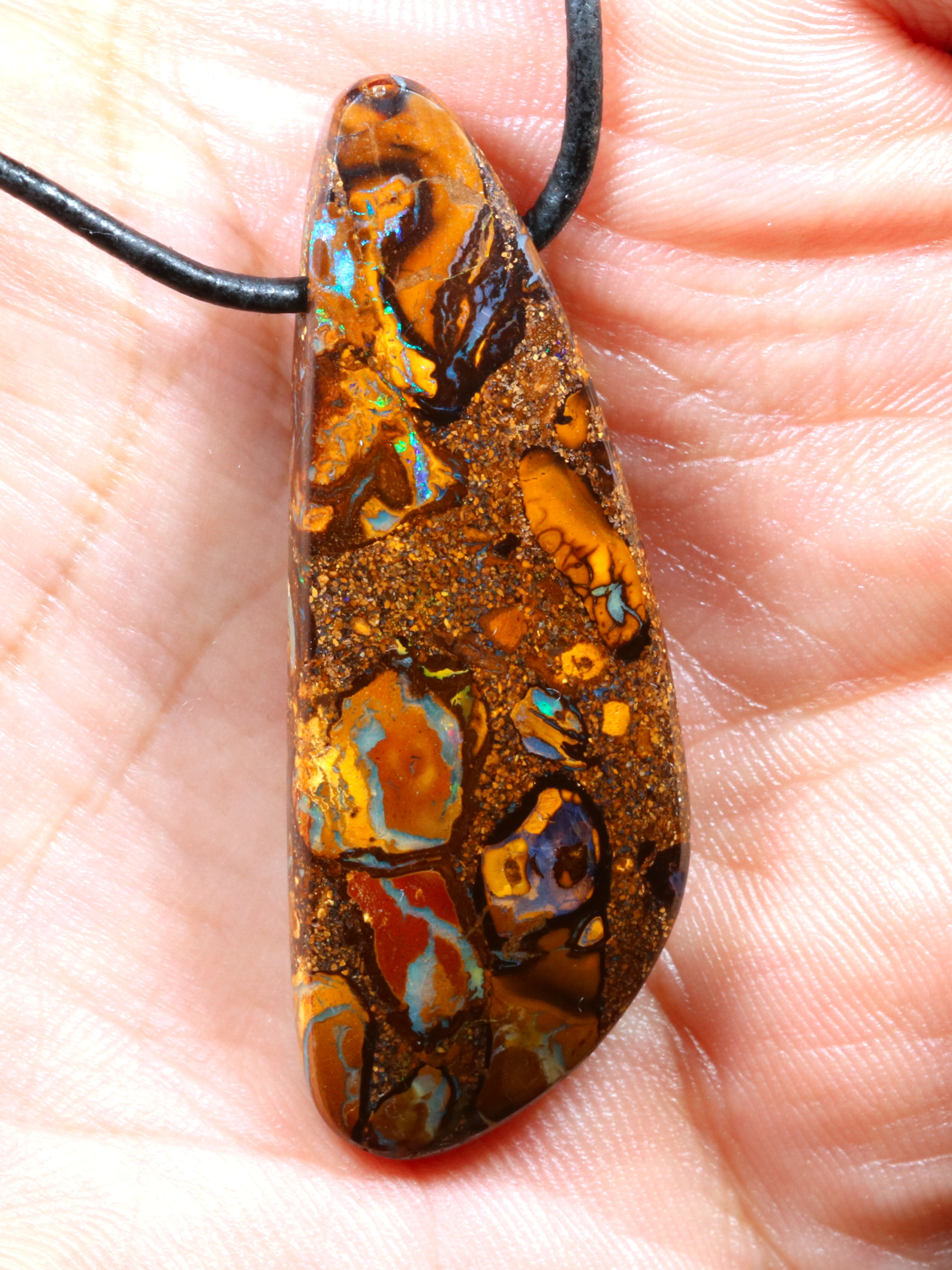 Boulder Opal Anhänger 